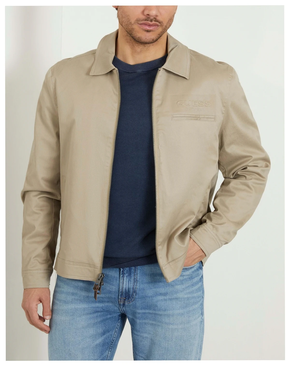 Men's Universe Twill Zip Jacket