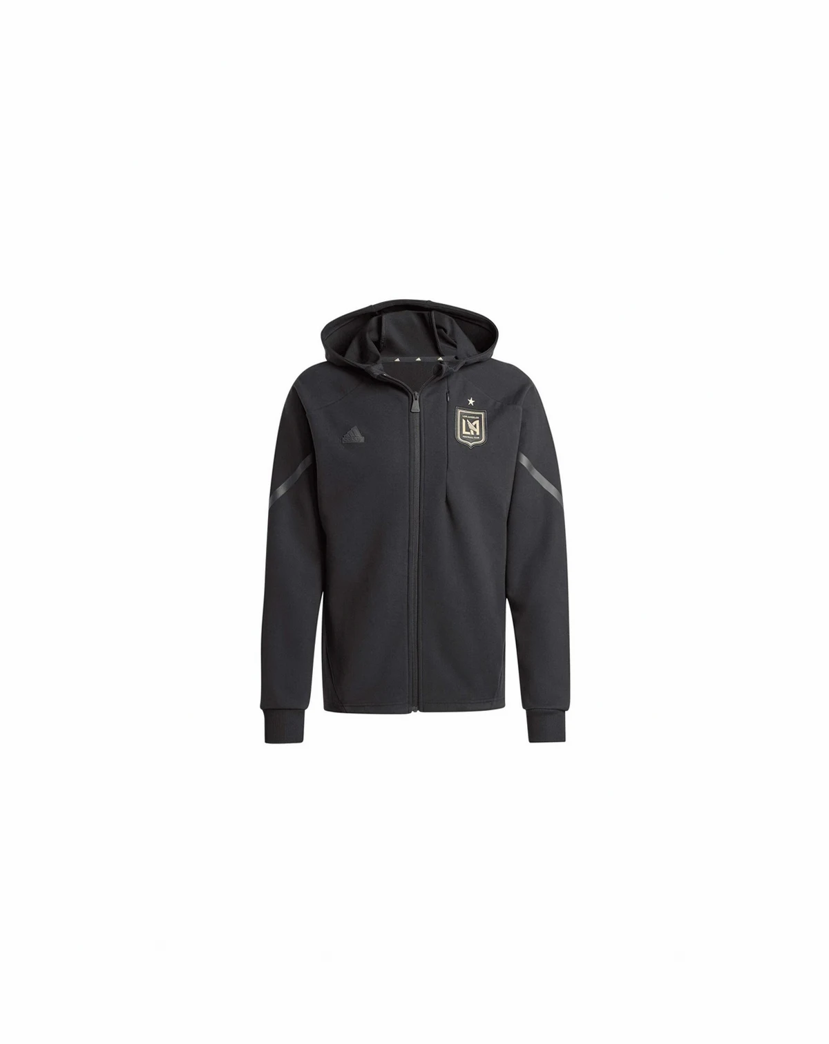 Men's Black LAFC 2024 Anthem Travel Full-Zip Jacket