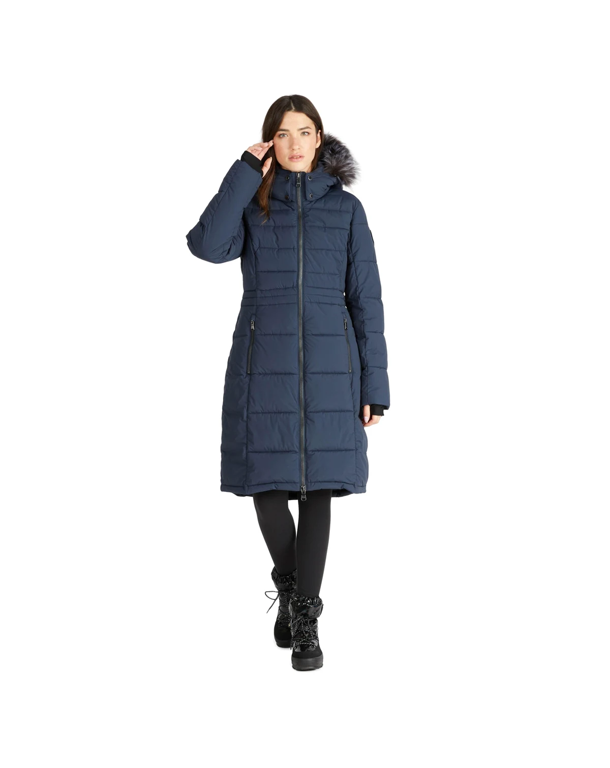Women's Jupiter Stretch Long Quilted Puffer