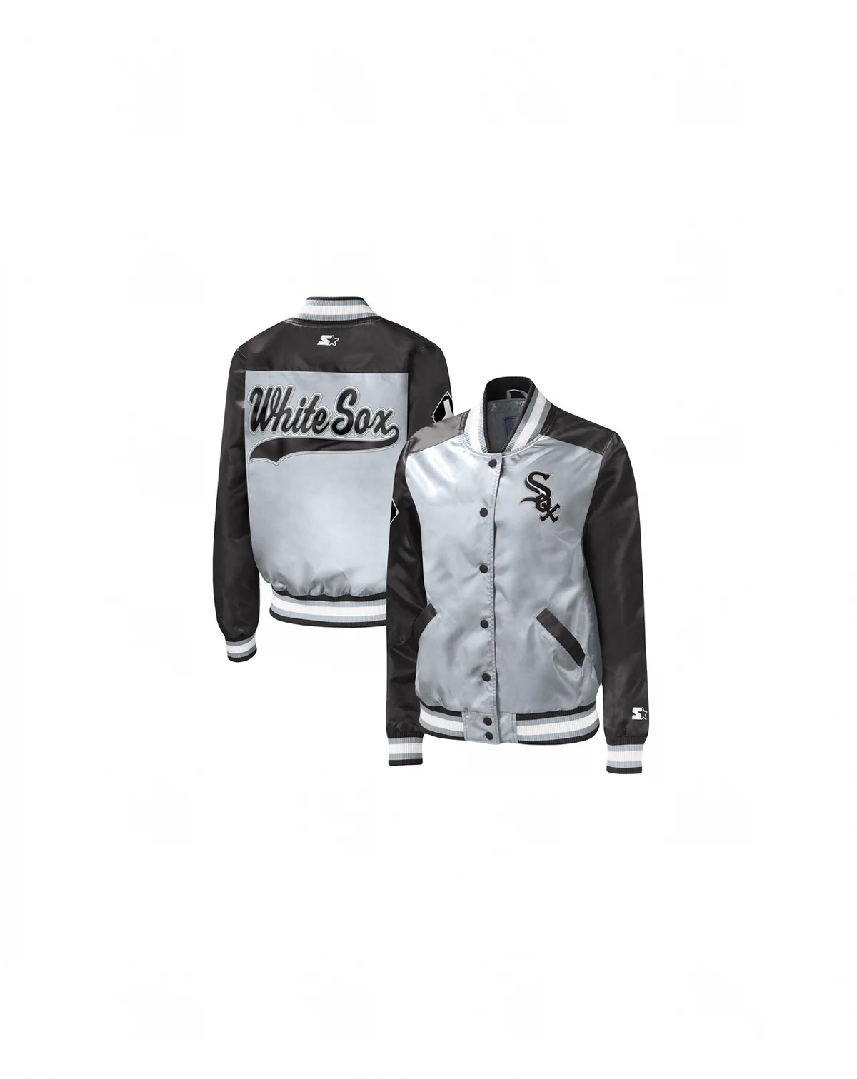 Women's Silver Chicago White Sox The Legend Full-Snap Jacket