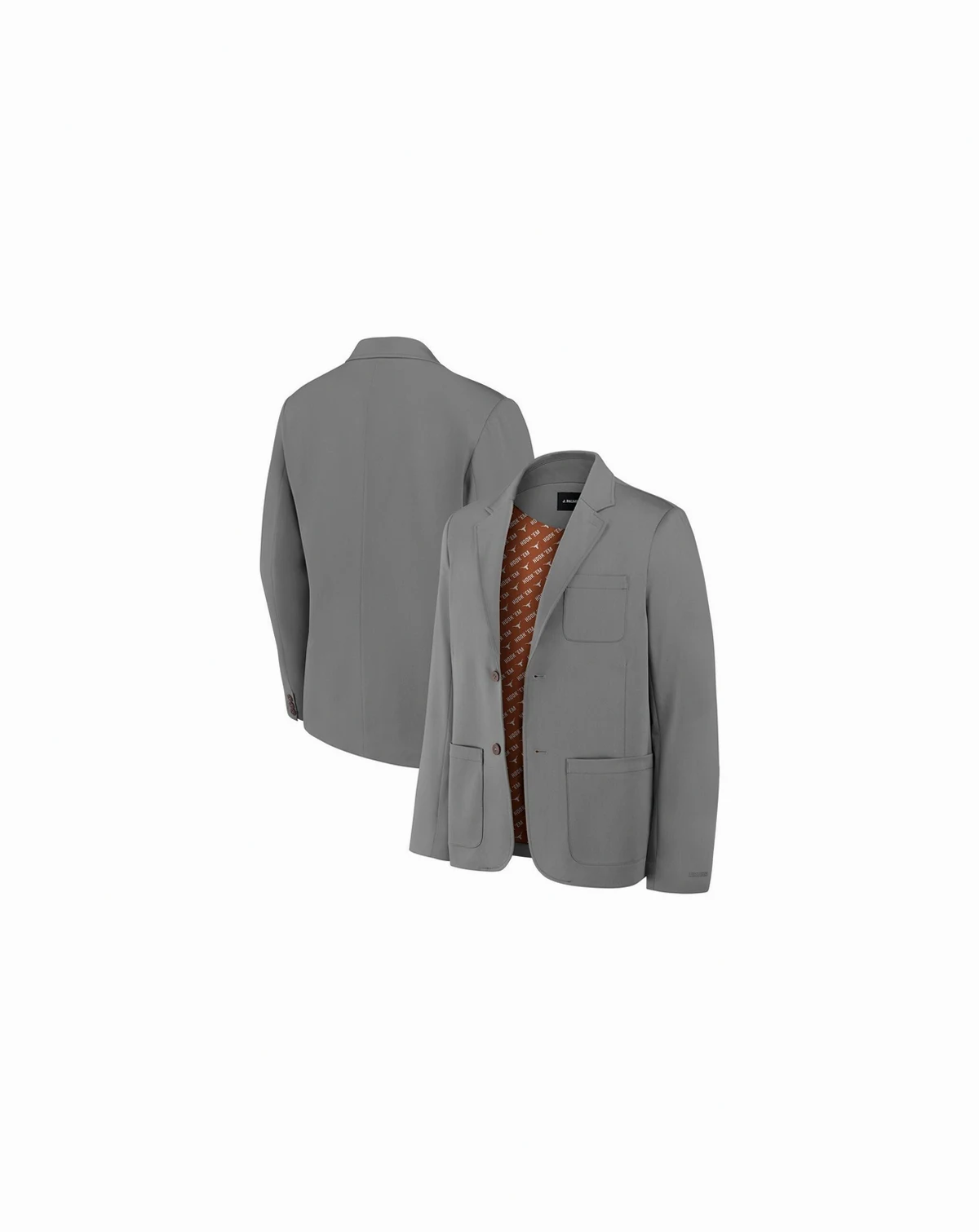 Men's Graphite Texas Longhorns Man in Motion Blazer