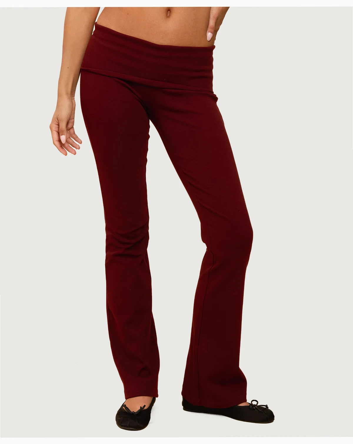 Women's Ivanne Foldover Flared Pants