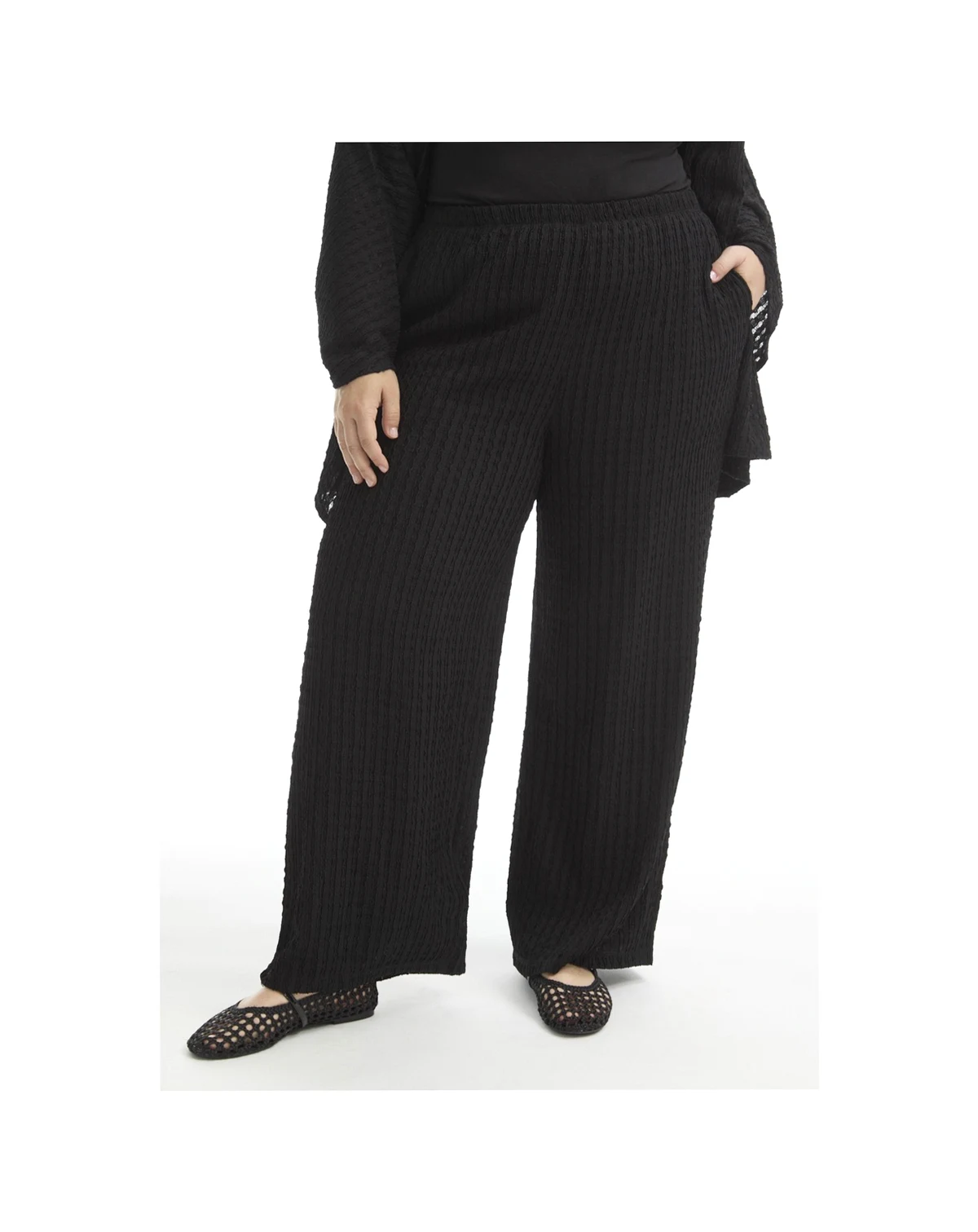 Women's Knitted Pull-On Pants