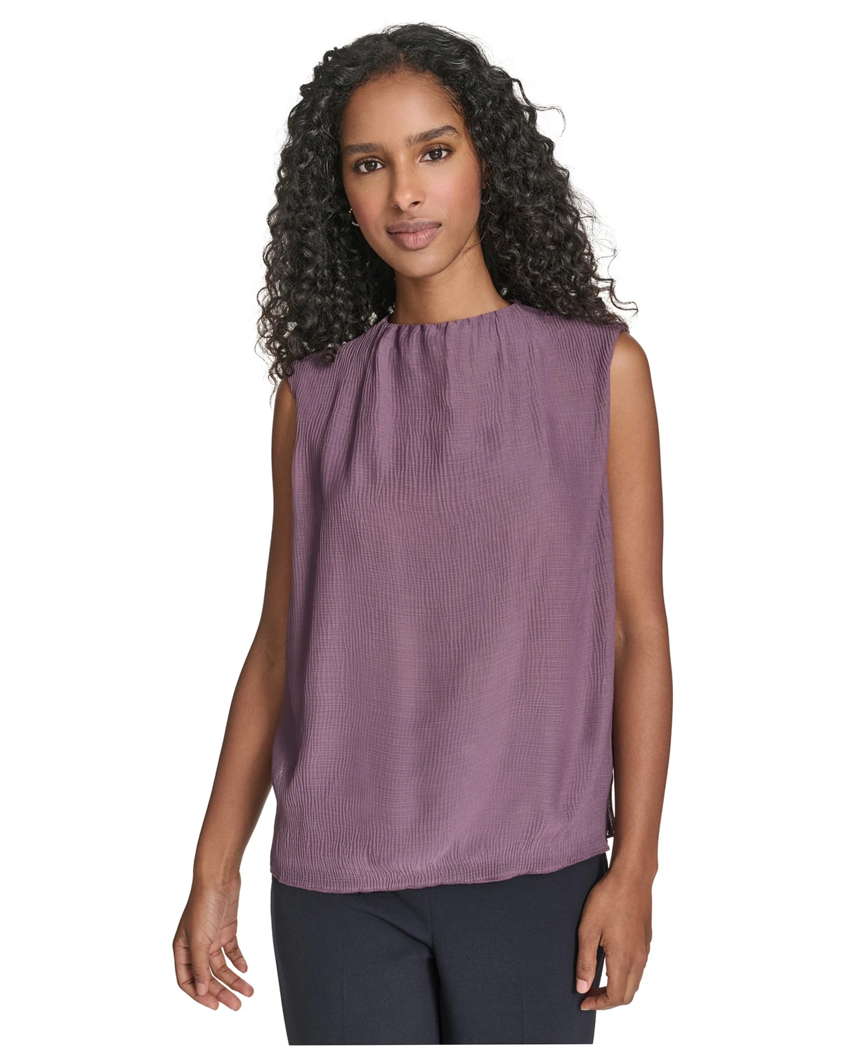 Women's Solid Sleeveless Top