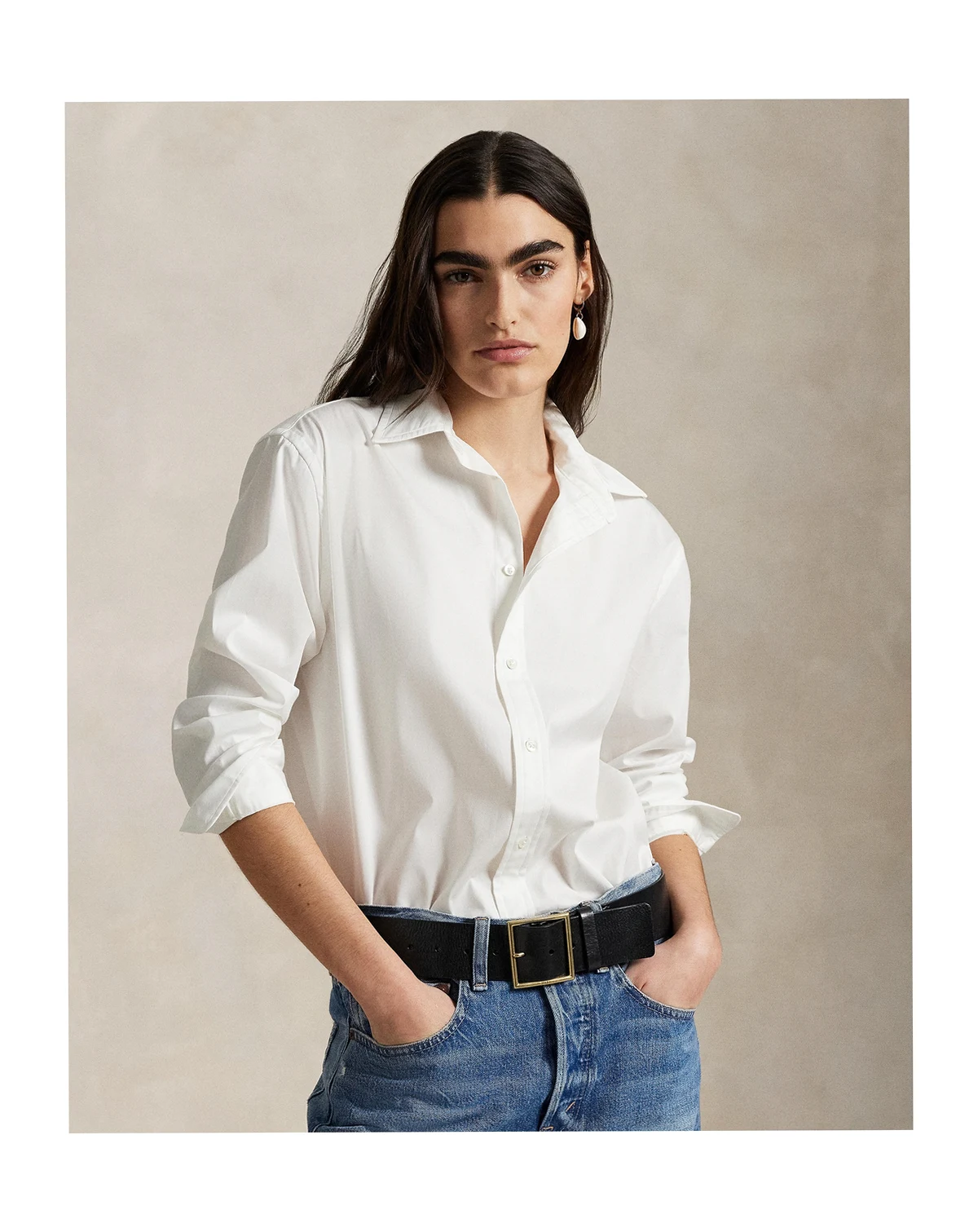 Women's Cotton Woven Oversize Shirt