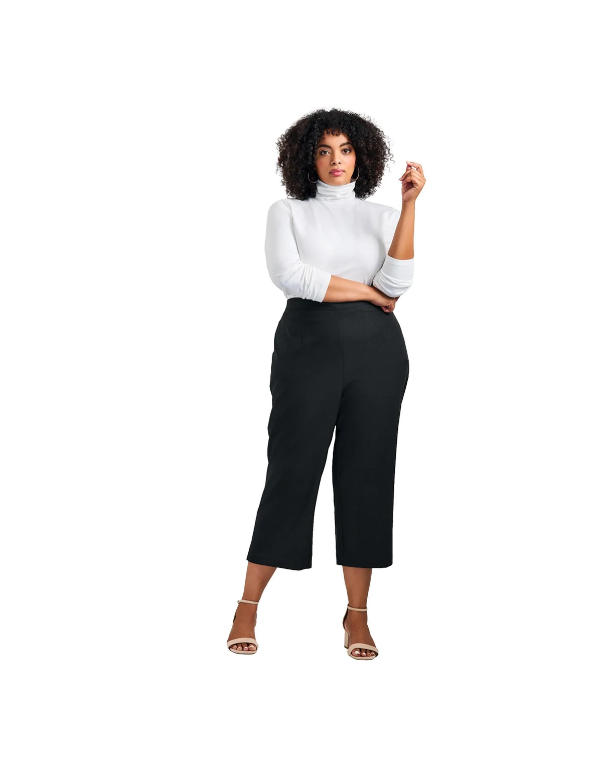 Women's Plus Size Cool Hand Crop Pant
