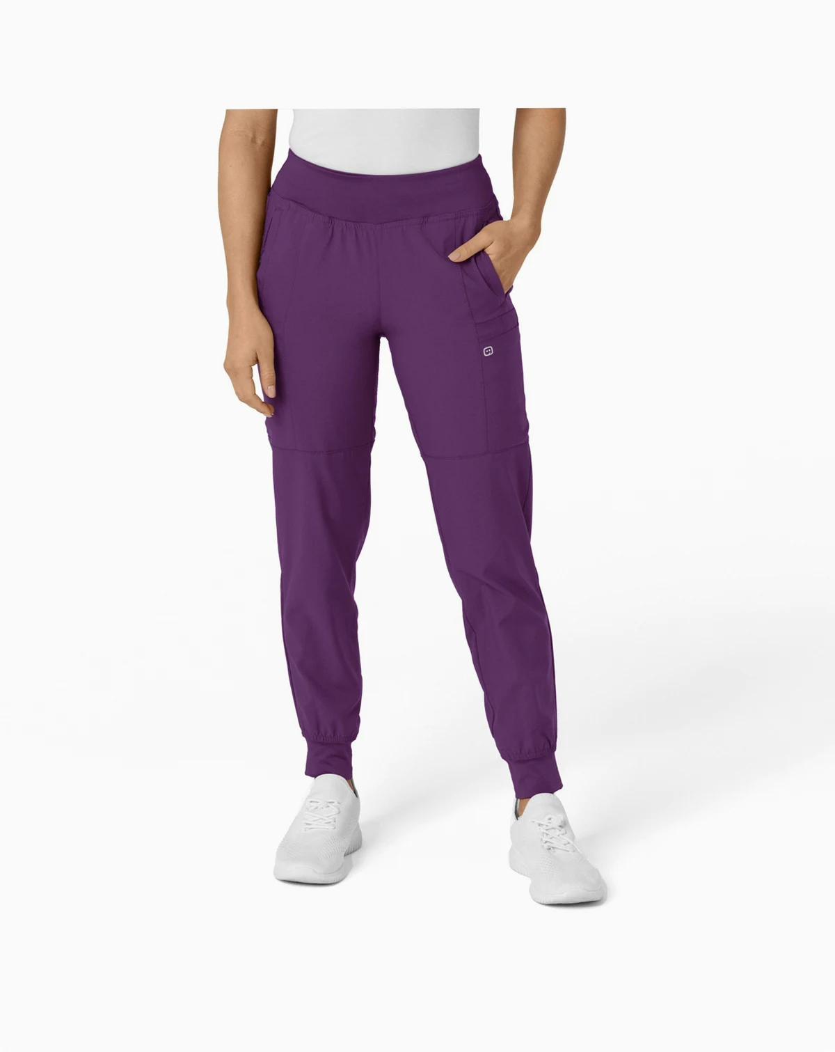 Women's W123 Comfort Waist Cargo Jogger Scrub Pant