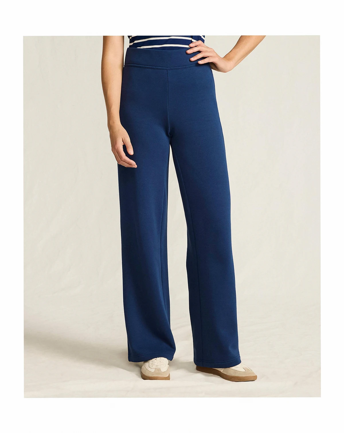 Women's Serious Sweats High Rise Fleece Lined Straight Leg Pants