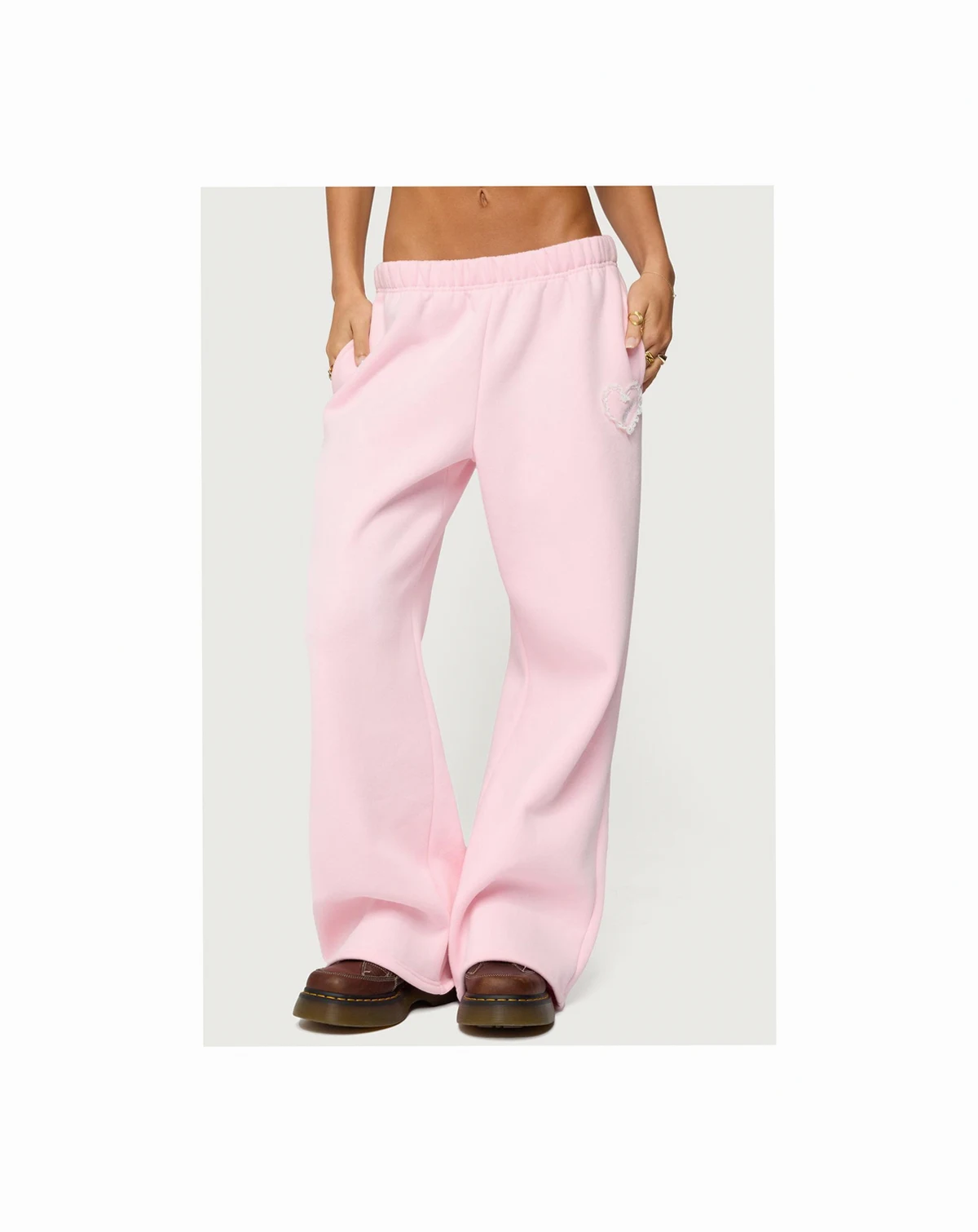 Women's Love Wide Leg Sweatpants