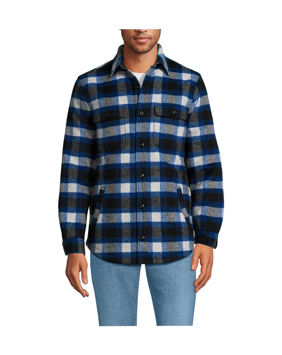 Women's Men's Super Brushed Shirt Jacket