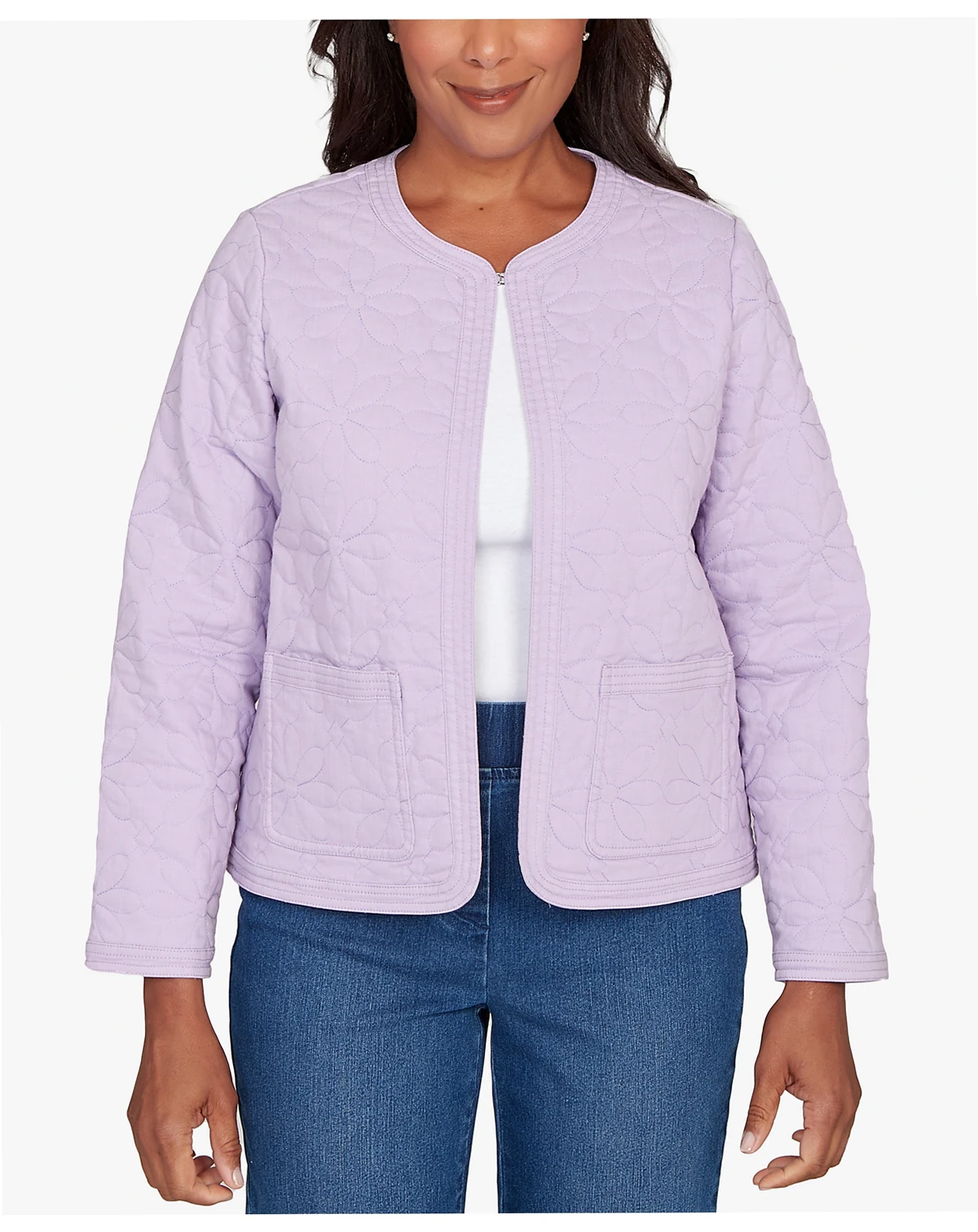 Women's Hilton Head Floral Quilted Patchwork Jacket