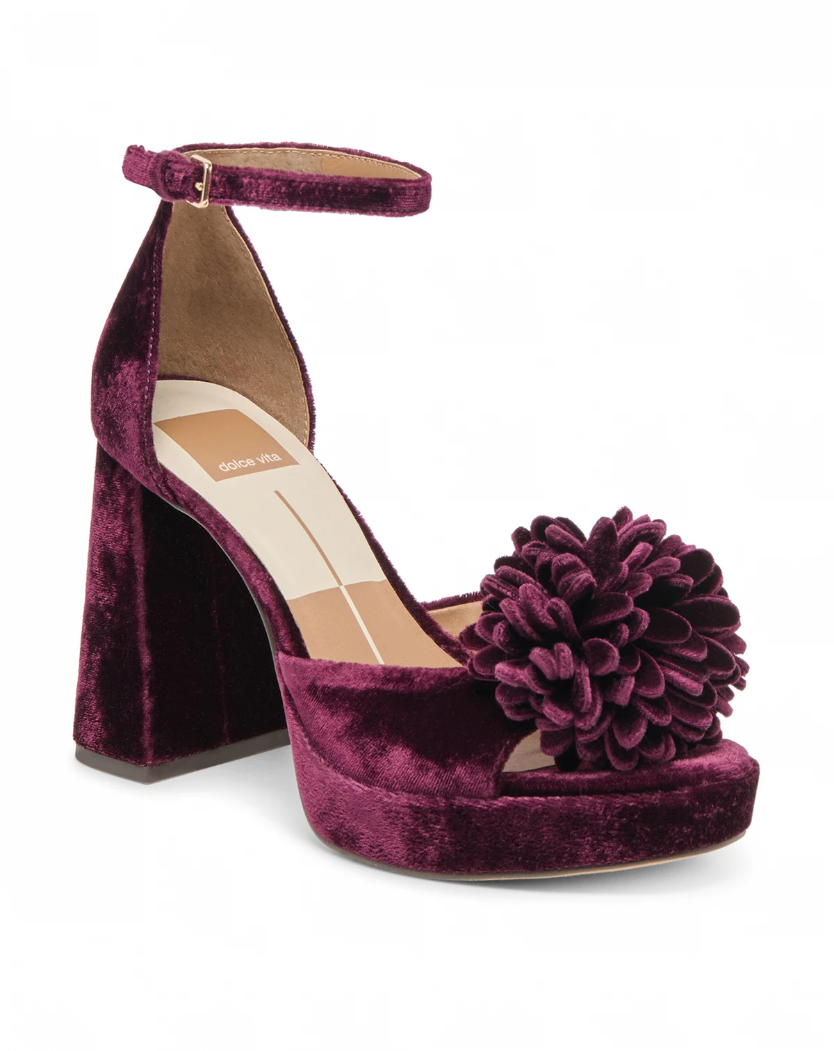 Women's Perel Flower Two-Piece Platform High-Heel Dress Sandals