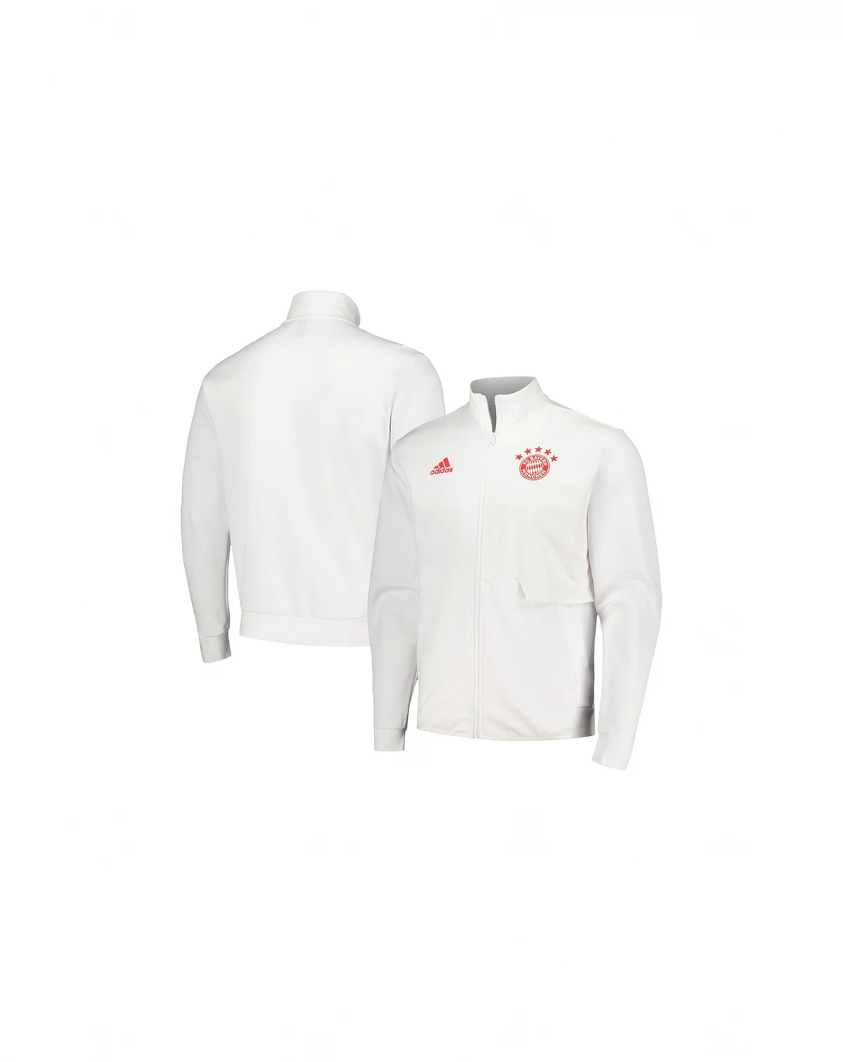 Men's White Bayern Munich 2023/24 Anthem Full-Zip Jacket