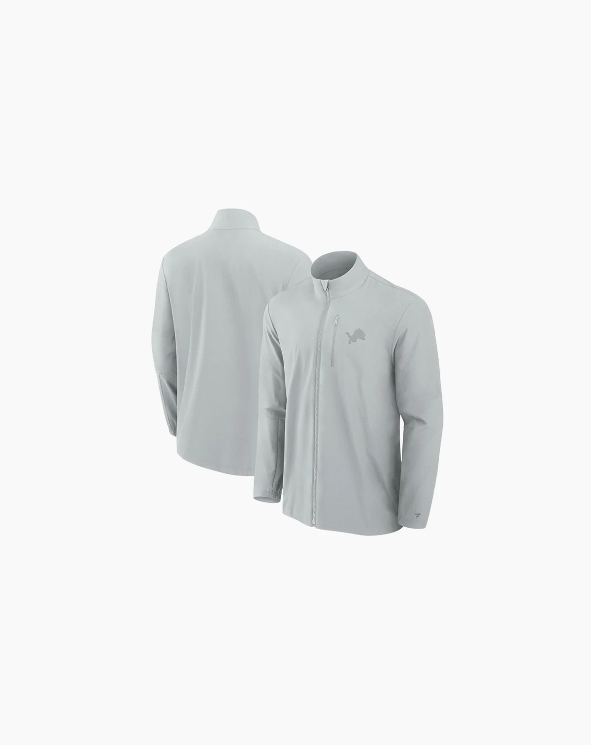 Men's Gray Detroit Lions Front Office Woven Full-Zip Jacket