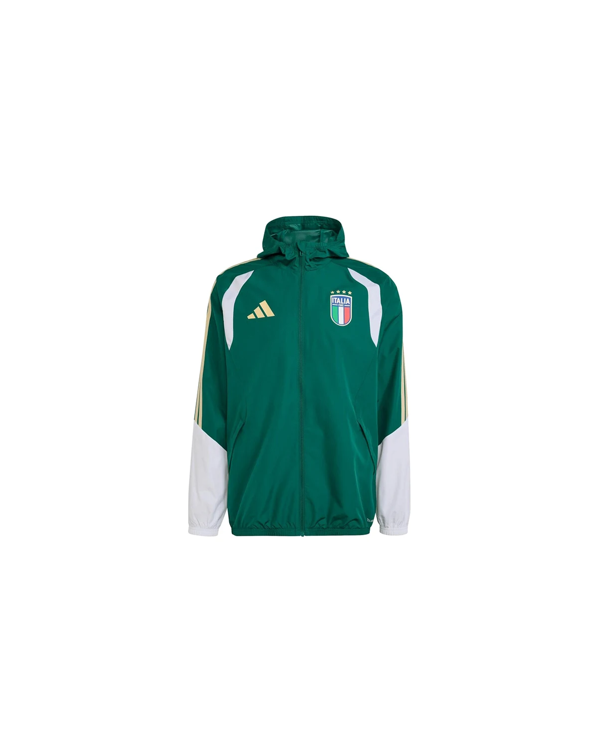 Men's Green Italy National Team FIFA x World Cup 2026 Tiro All Weather Full-Zip Jacket