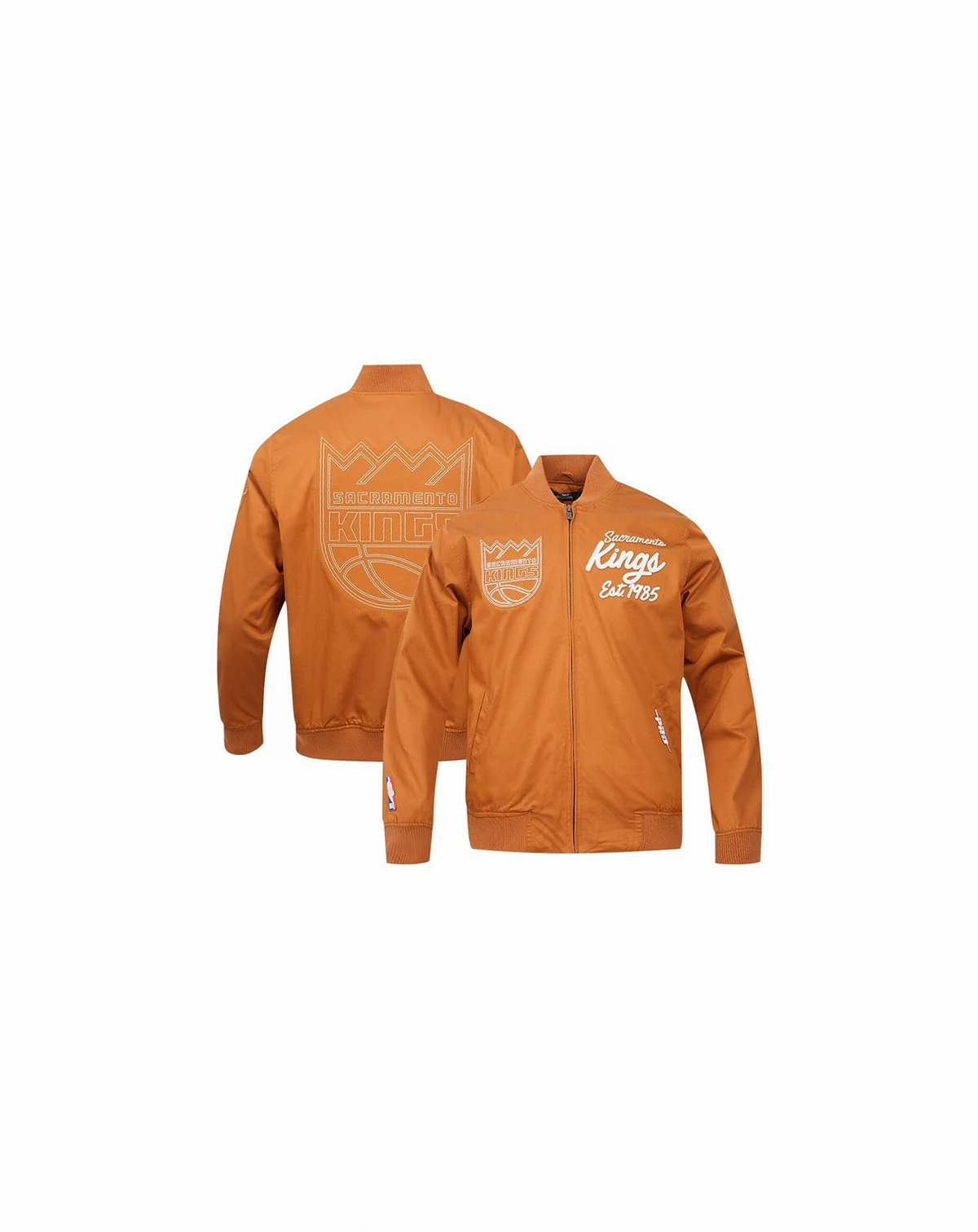 Men's Brown Sacramento Kings Paint The City Full-Zip Jacket