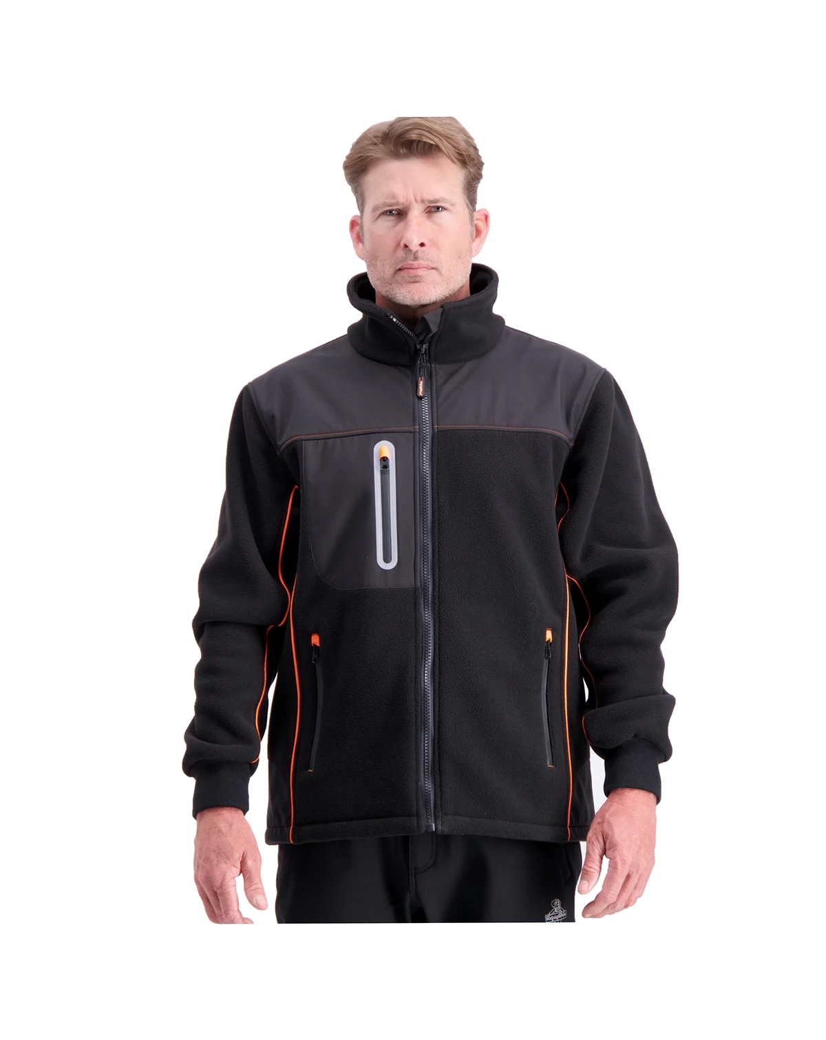 Big & Tall PolarForce Hybrid Fleece Jacket Warm Winter Coat, Lightweight, Flexible, Insulated Performance