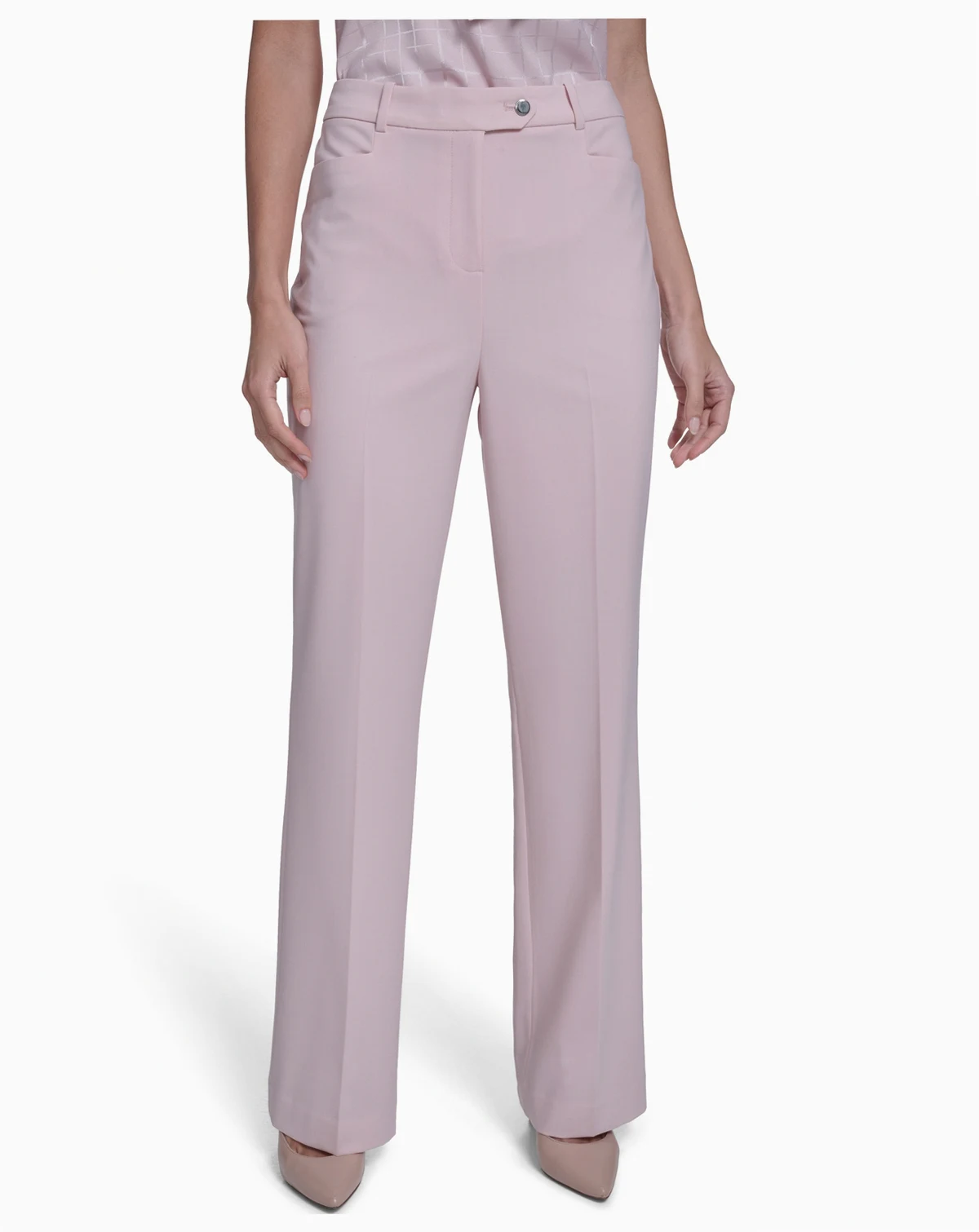 Petite Modern Straight Leg Pants
