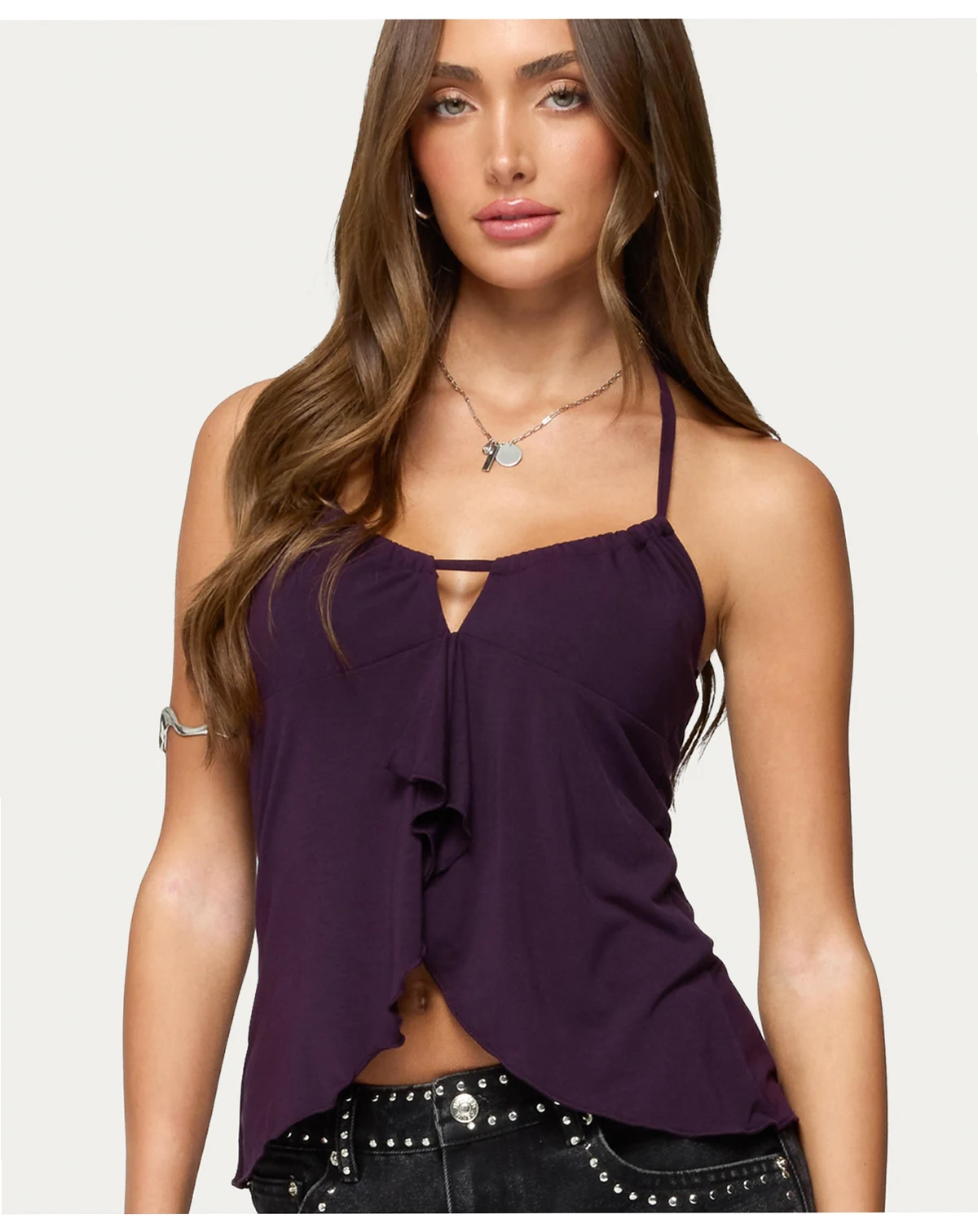 Women's Lorenna Split Front Halter Top