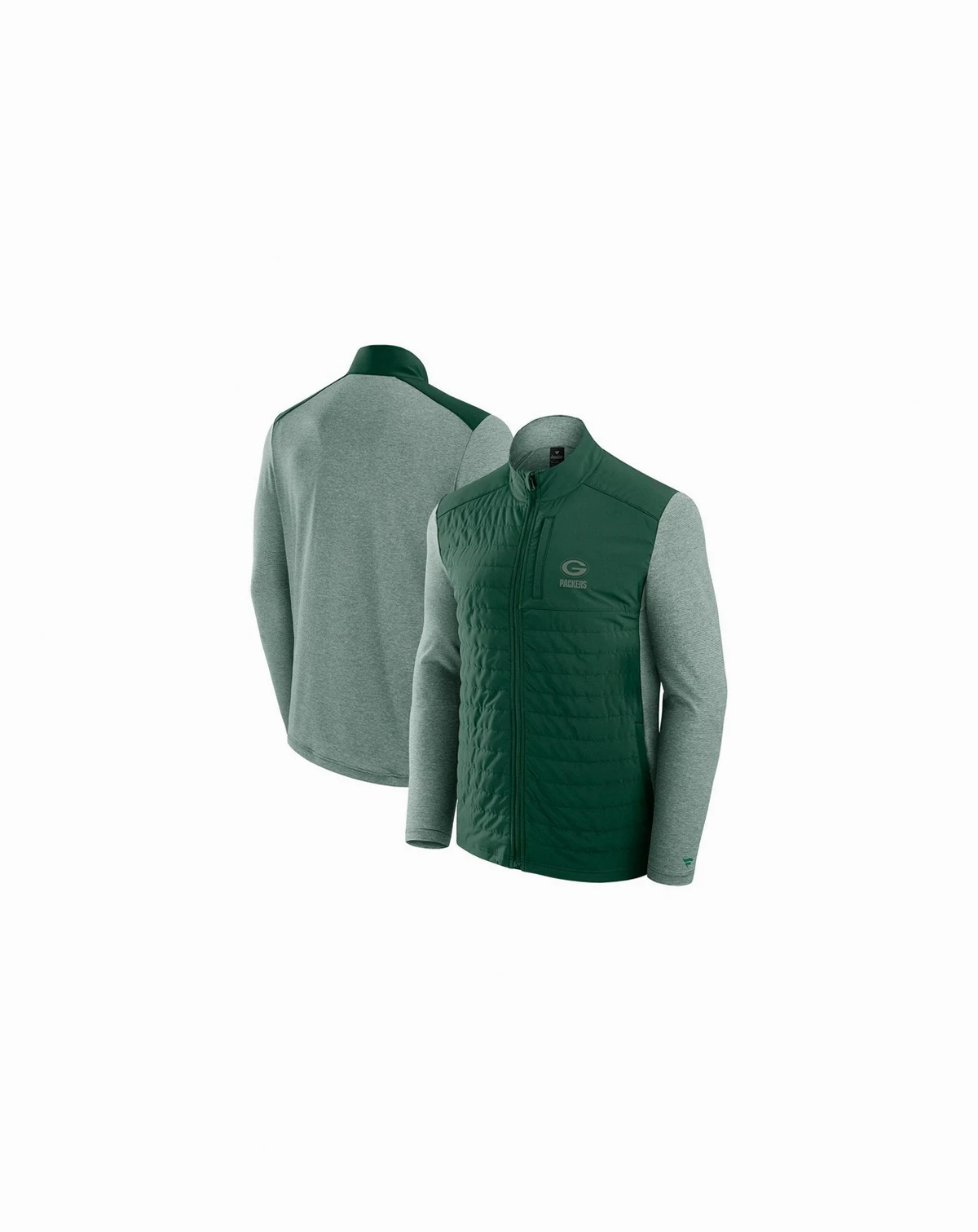 Men's and Women's Green Green Bay Packers Front Office Tonal Full-Zip Jacket