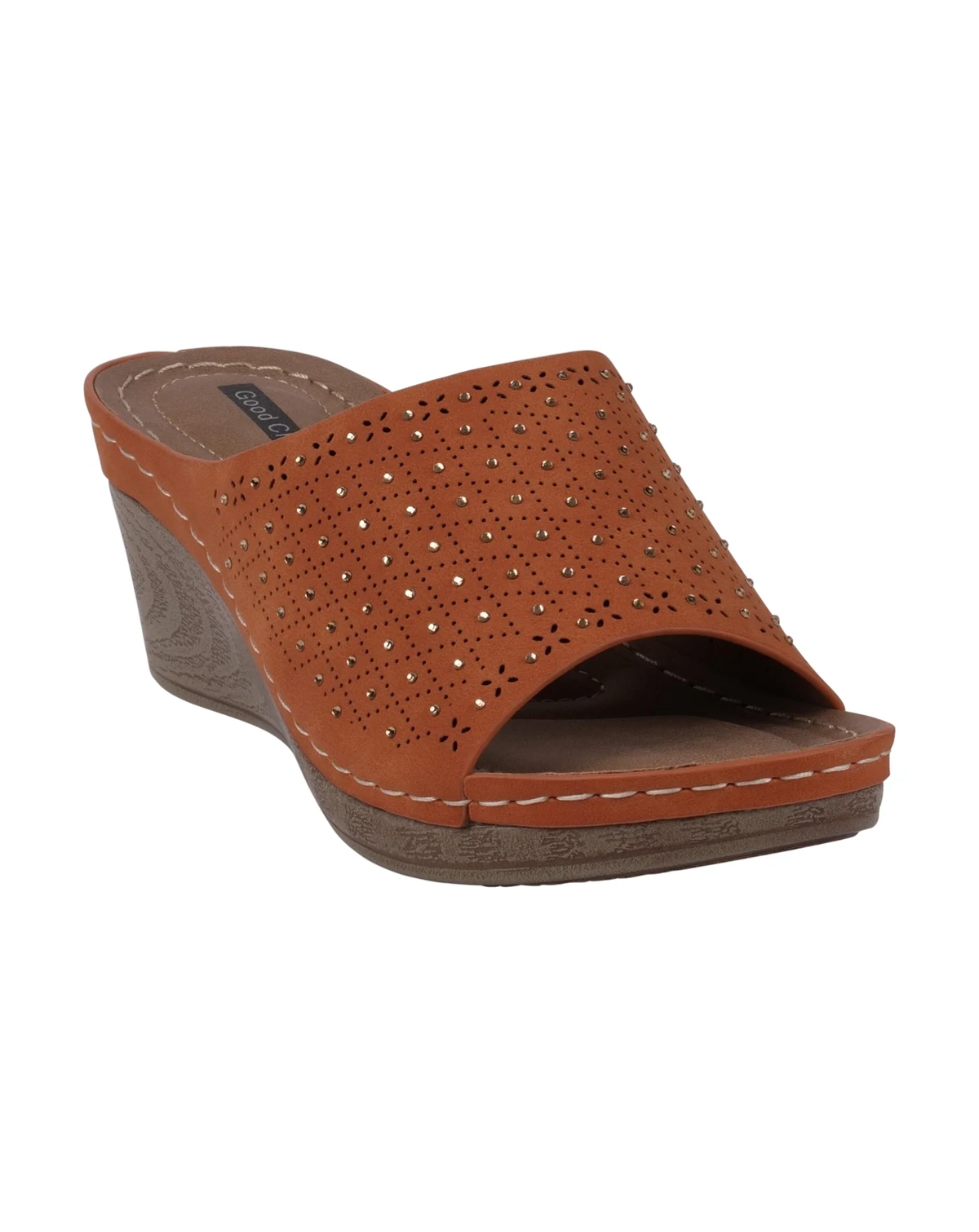 Women's Atlanta Studded Comfort Wedge Sandals