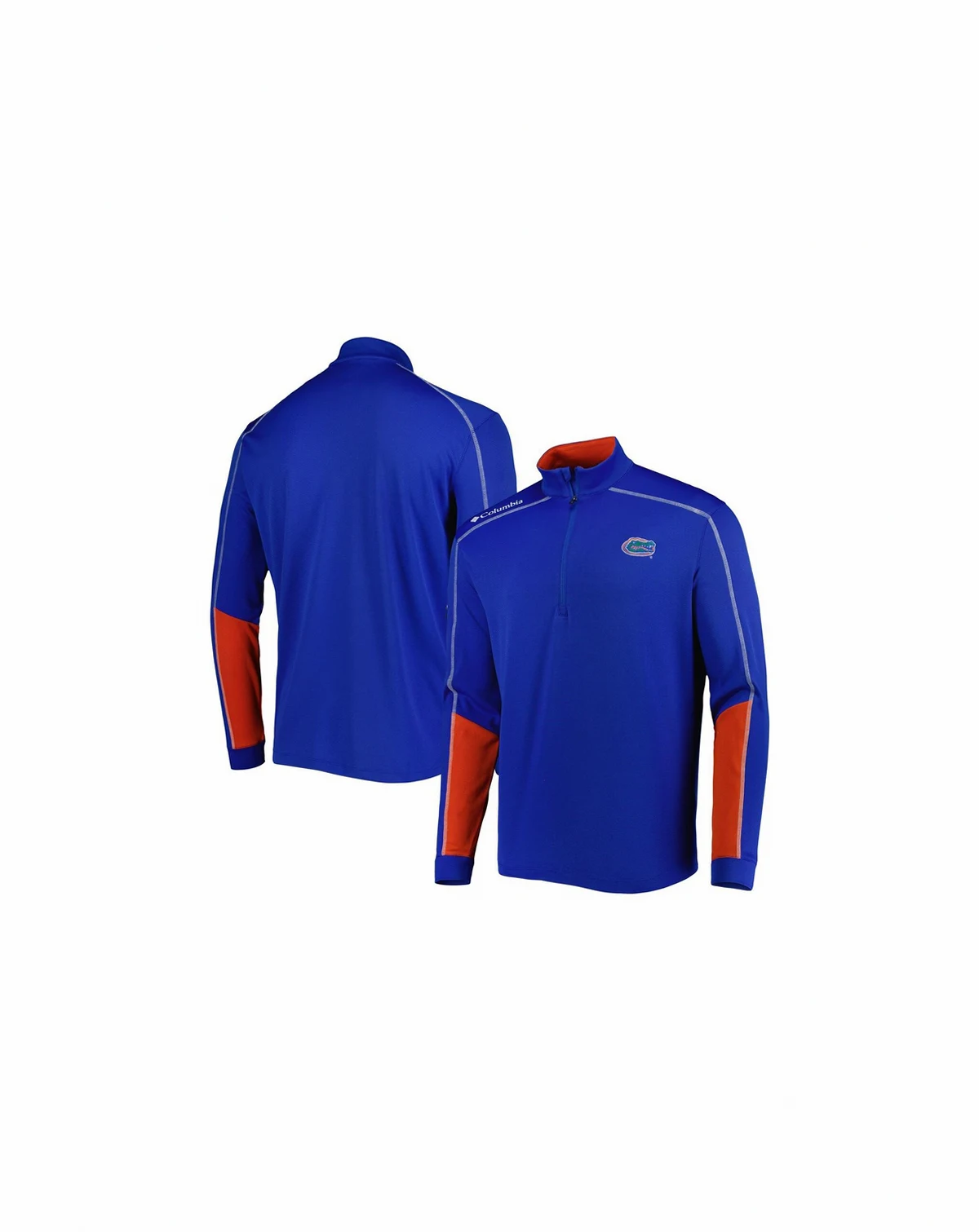 Men's Royal Florida Gators Shotgun 2.0 Omni-Wick Quarter-Zip Jacket