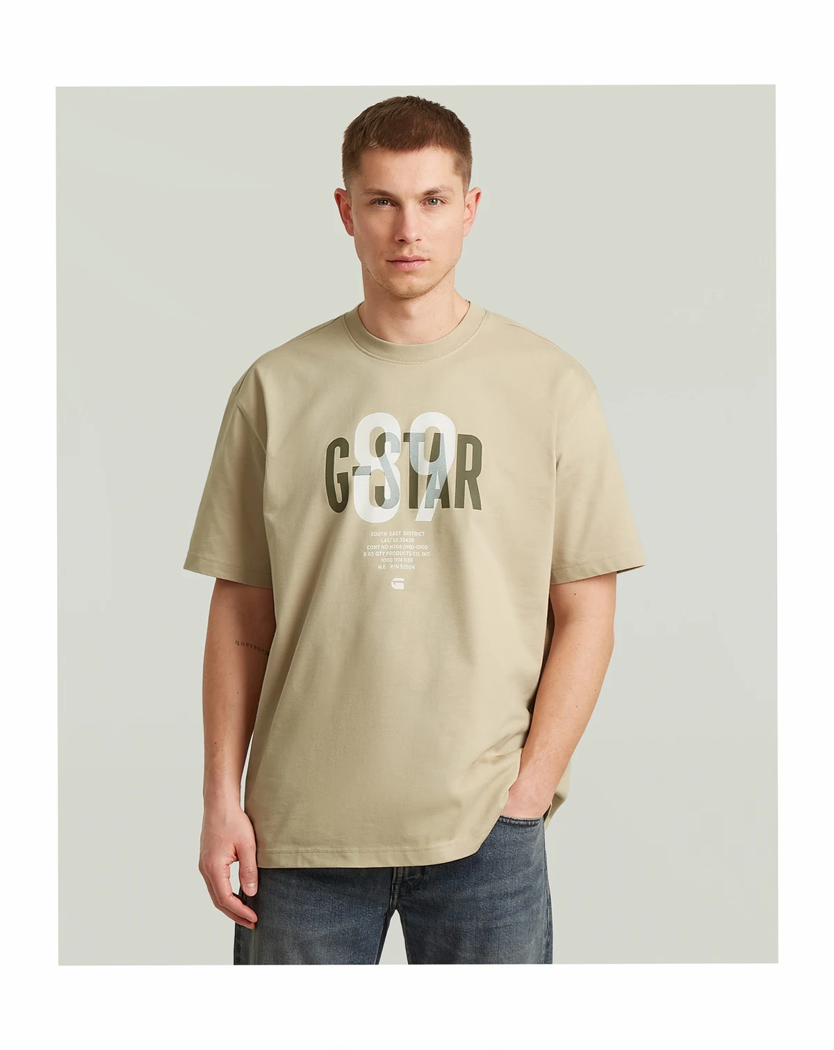 Men's Graphic Logo Crewneck T-Shirt