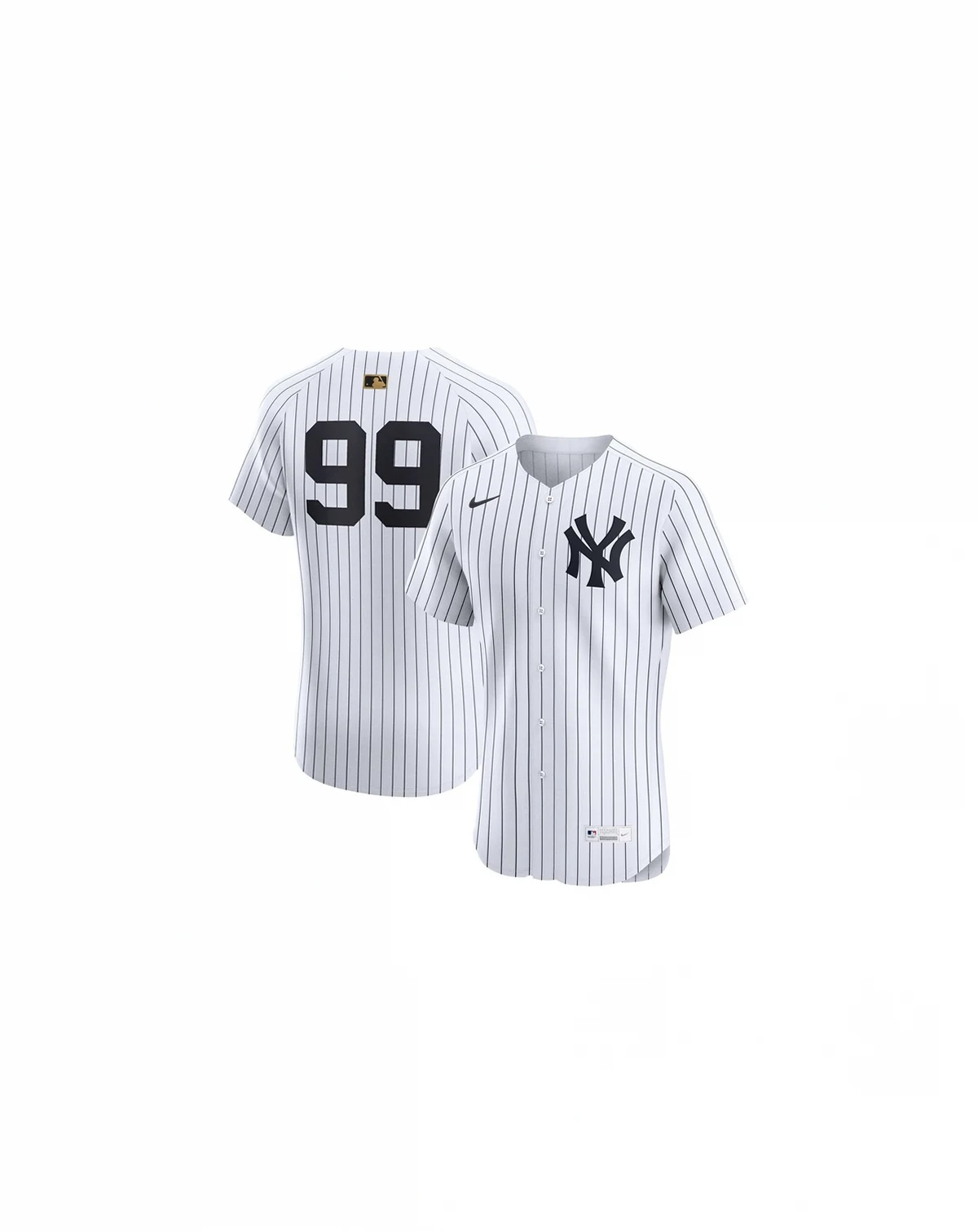 Men's Aaron Judge White New York Yankees Home Elite Player Jersey