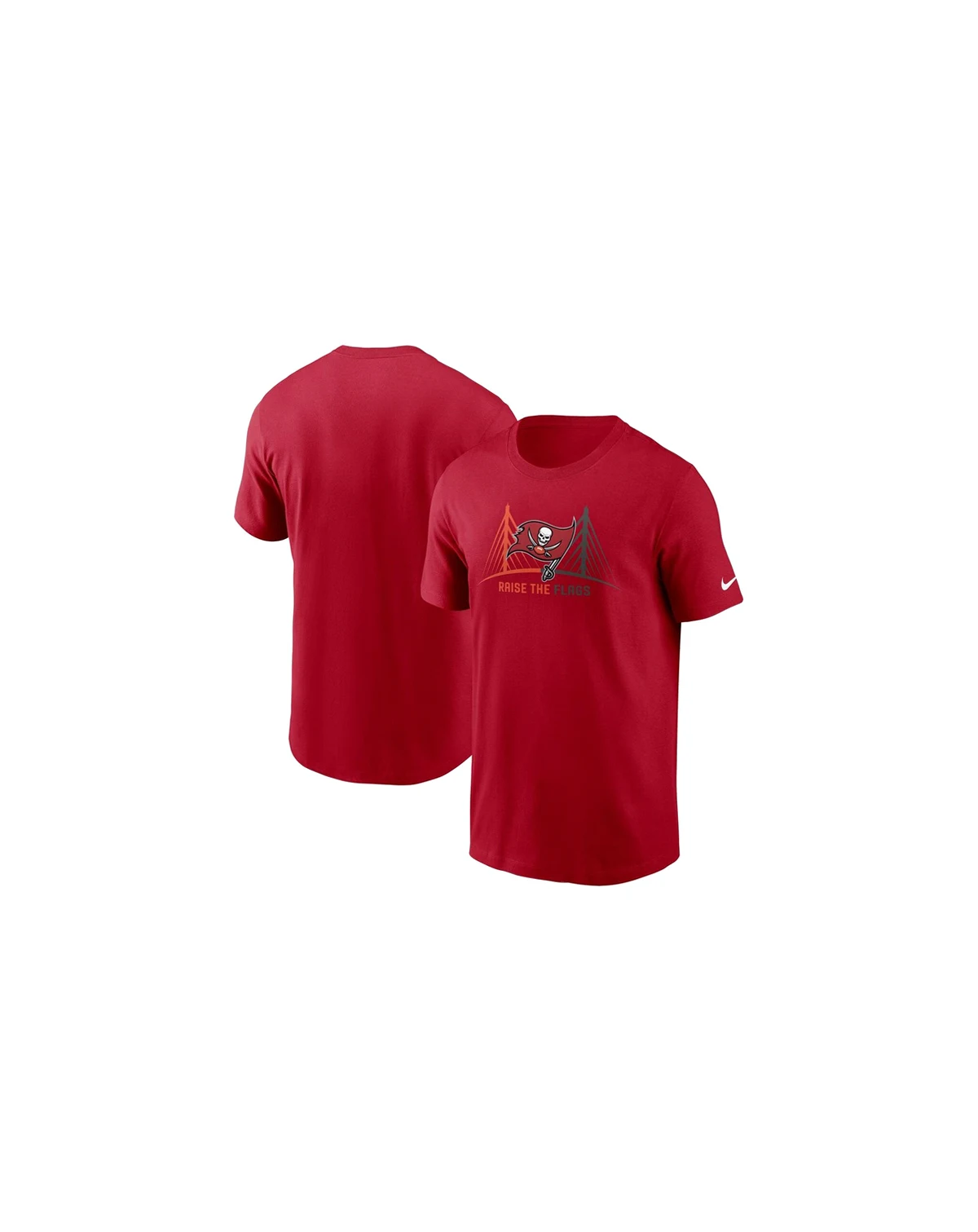Men's Red Tampa Bay Buccaneers Essential Local Phrase T-shirt