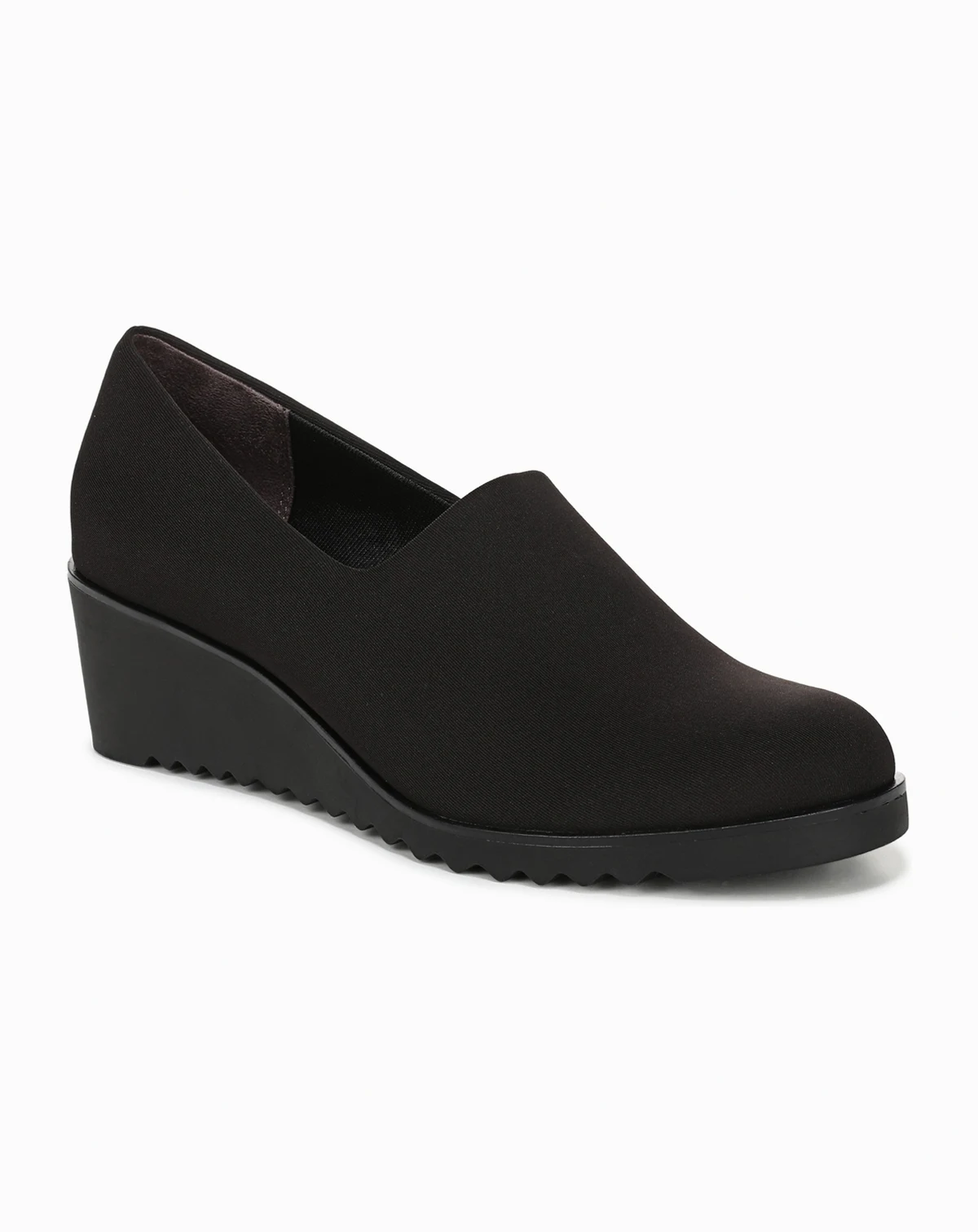 Women's Ziva Round Toe Wedge Loafers