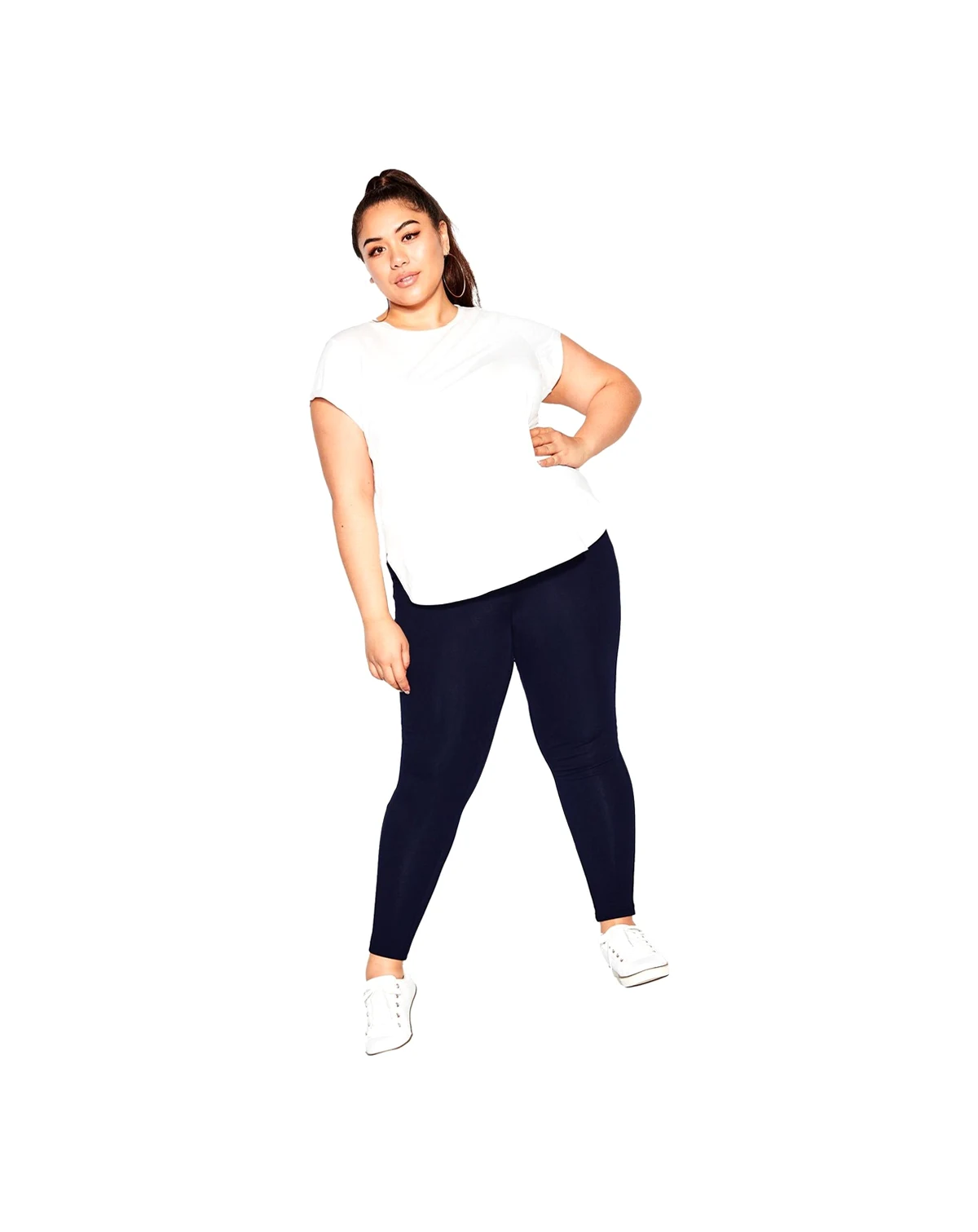 Women's Plus Size Petite Pima Cotton Pants