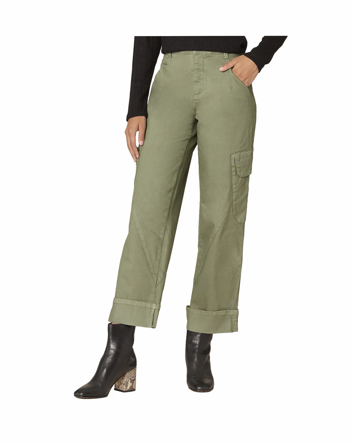 Petite Relaxed Utility Pants