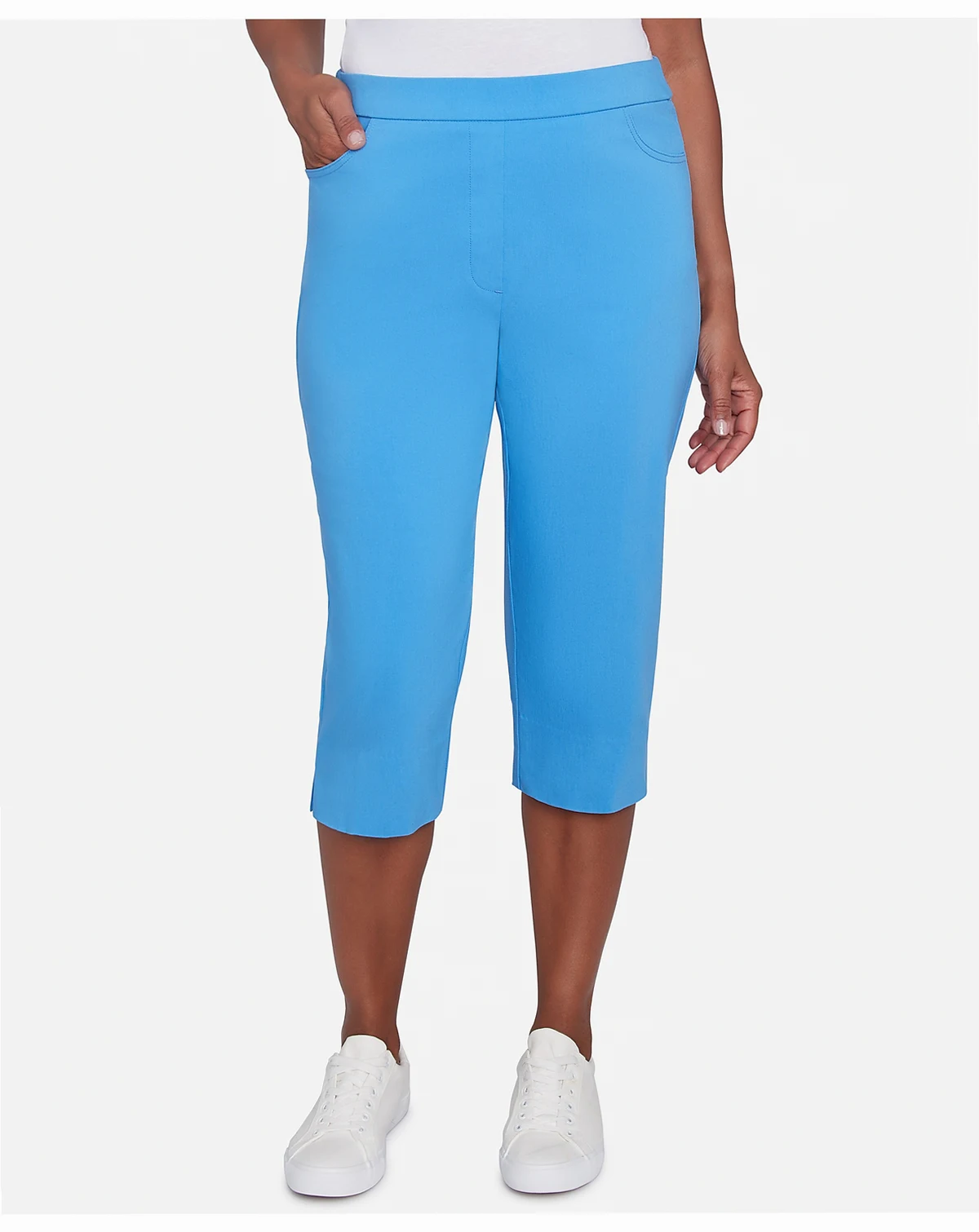 Women's Classic Flat Front Allure Classic Clamdigger Pant