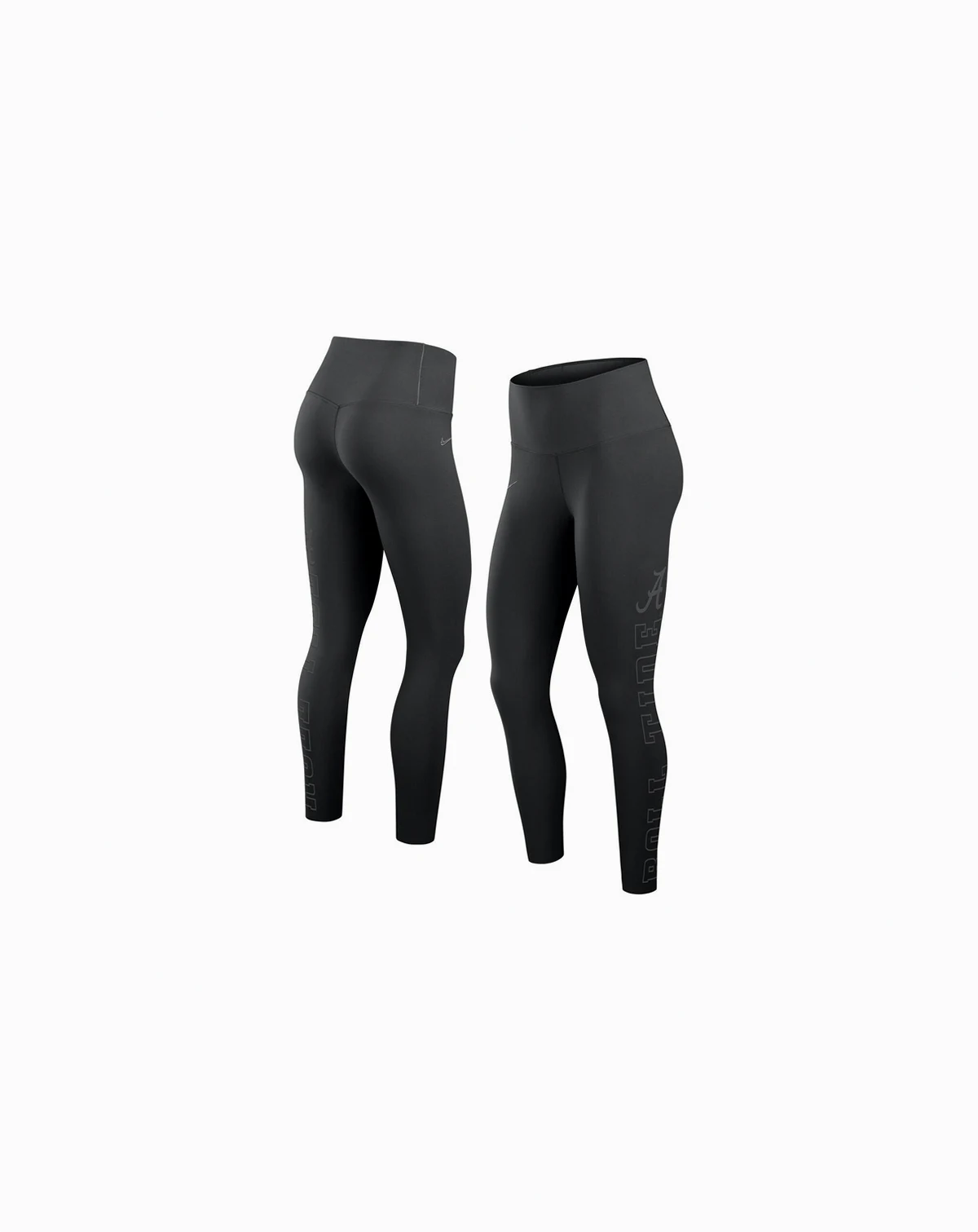 Women's Black Alabama Crimson Tide Zenvy Performance Leggings