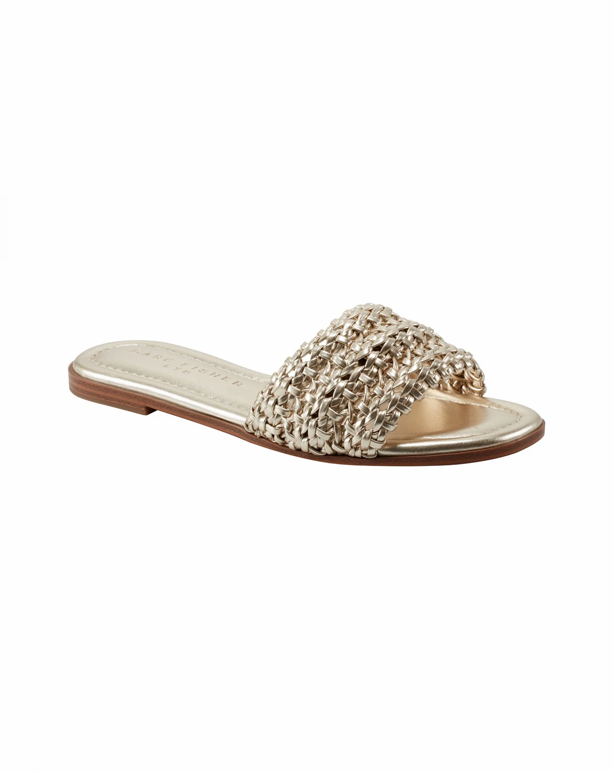 Women's Vickee Woven Flat Slide Sandals
