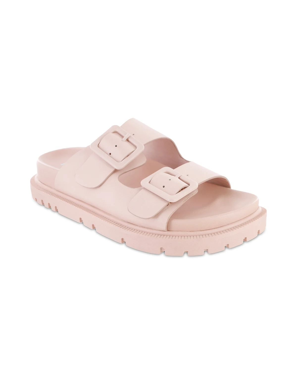 Women's Gen Double Buckle Flat Slide Sandals