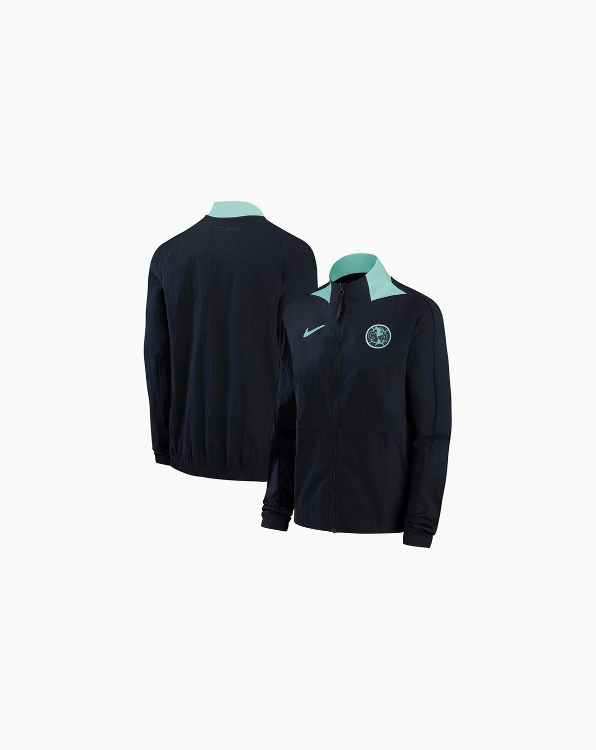Women's Black Club America Anthem Raglan Full-Zip Jacket