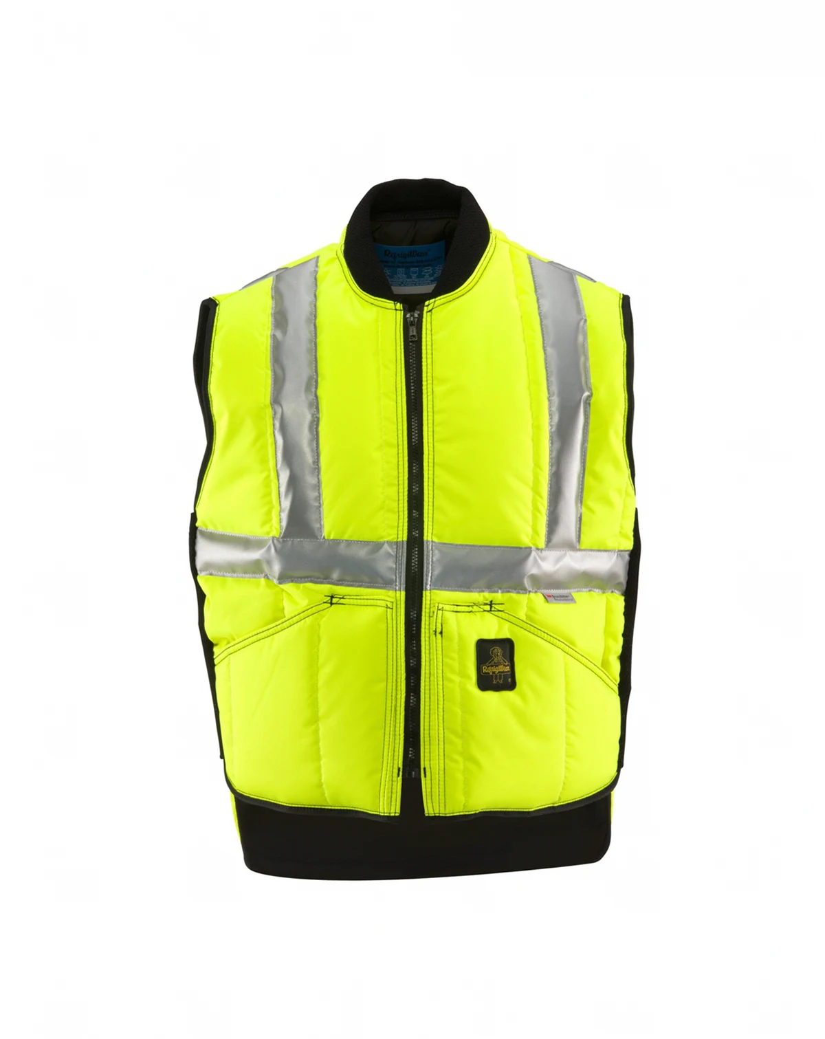 Men's HiVis Iron-Tuff Vest - Extreme Cold Protection, High-Visibility, Water-Repellent, Durable Workwear