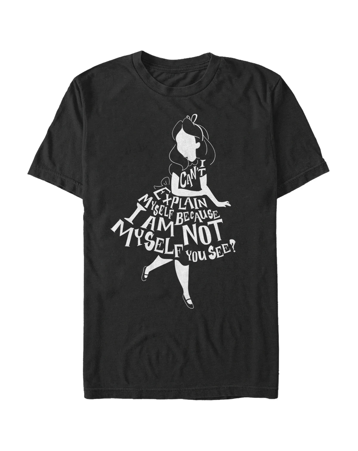 Men's Alice in Wonderland Not Alice Short Sleeve T-shirt
