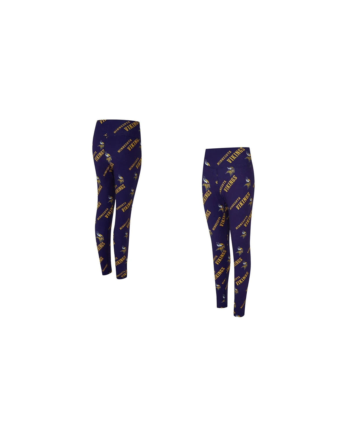 Women's Purple Minnesota Vikings Mosaic Allover Print Leggings