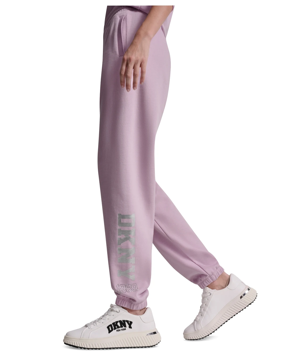Women's 1989 Rhinestone Logo High-Rise Relaxed Joggers