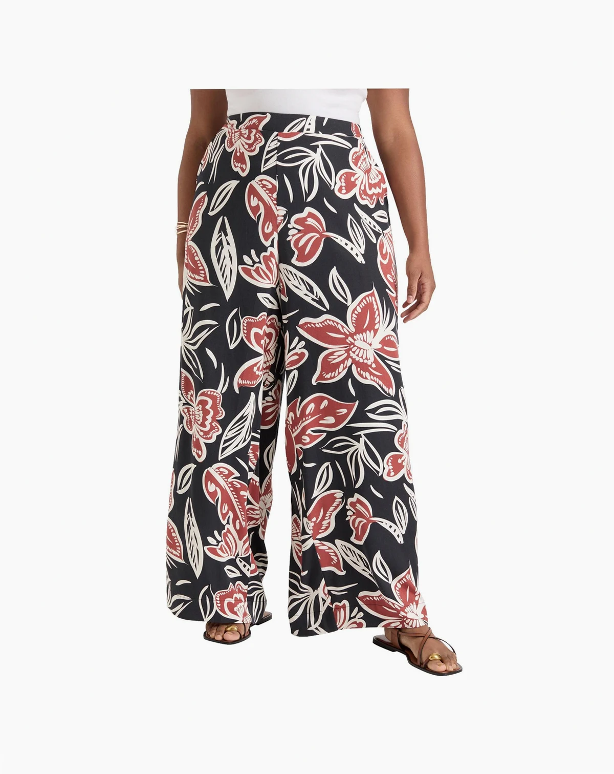 Women's Wide-Leg Pull-On Pants