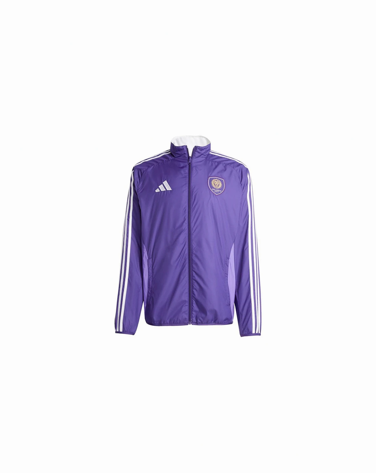Men's Purple/White Orlando City SC 2025 Anthem Reversible Full-Zip Jacket
