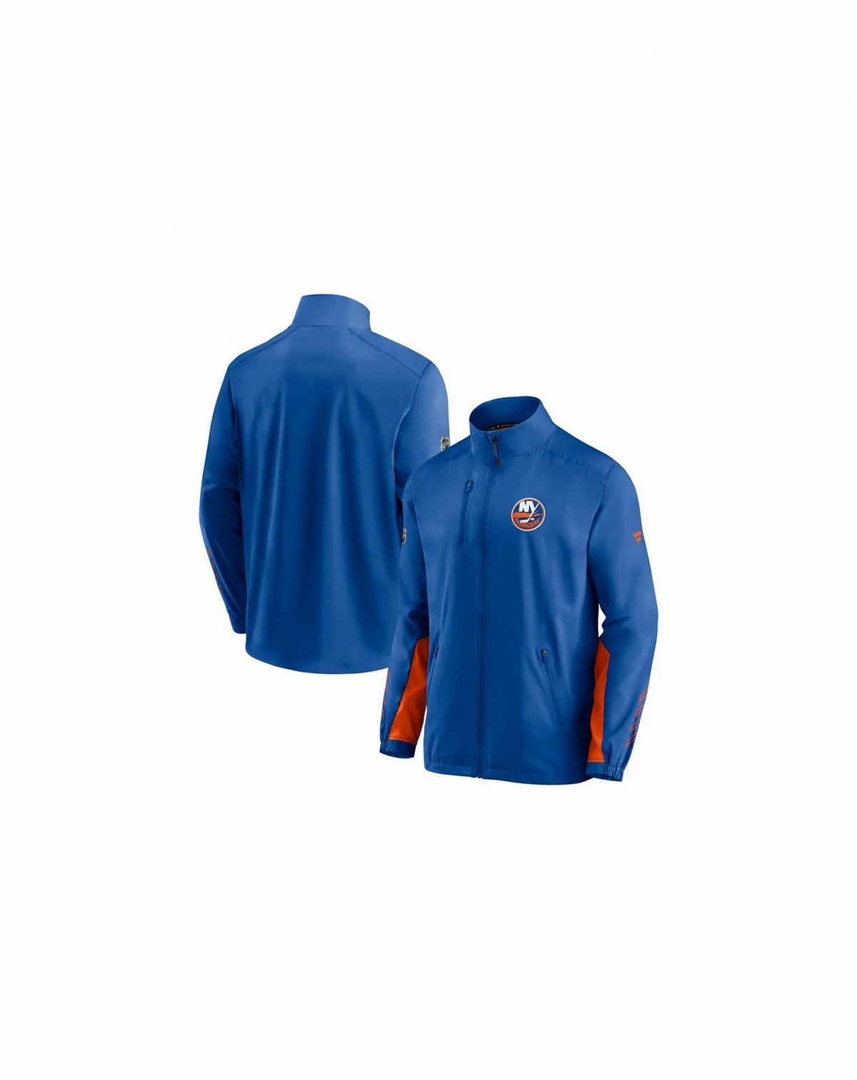 Men's Royal New York Islanders Authentic Pro Locker Room Rinkside Full-Zip Jacket