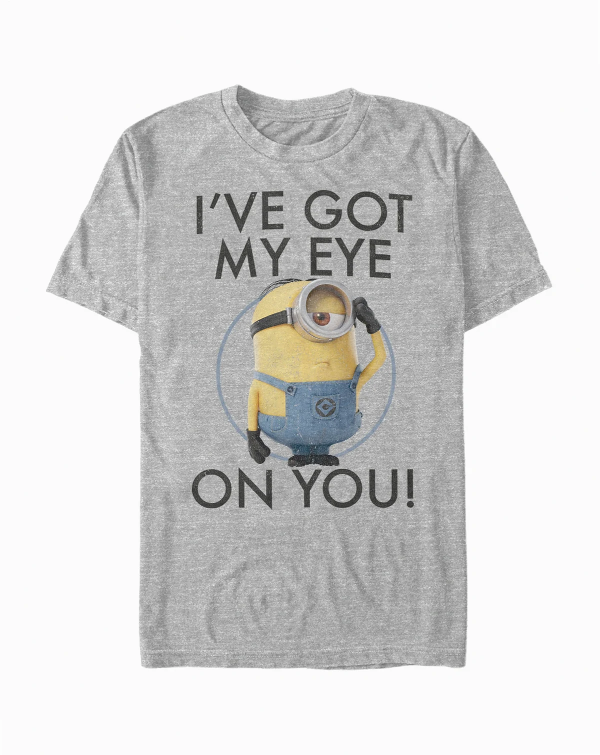 Minions Illumination Men's Despicable Me Got My Eyes On You Short Sleeve T-Shirt