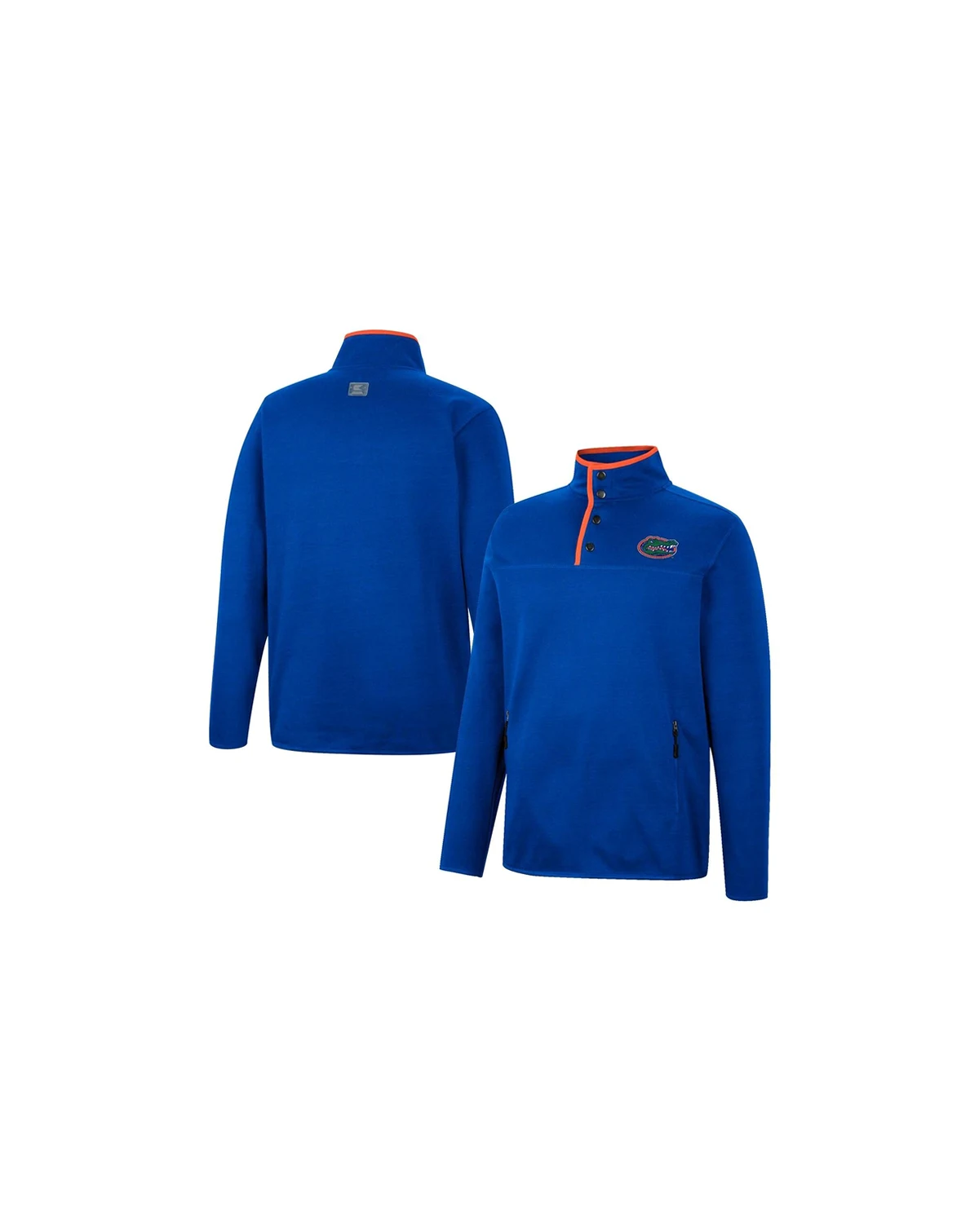 Men's Royal Florida Gators Rebound Quarter-Snap Jacket