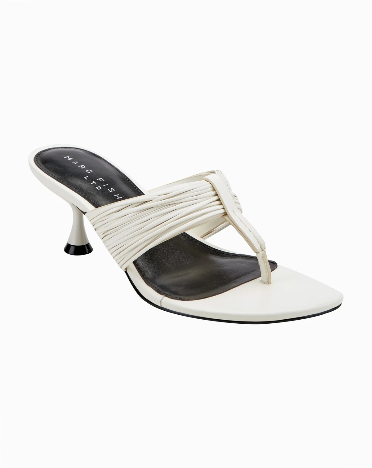 Women's Pamilla Leather Kitten Heel Sandals