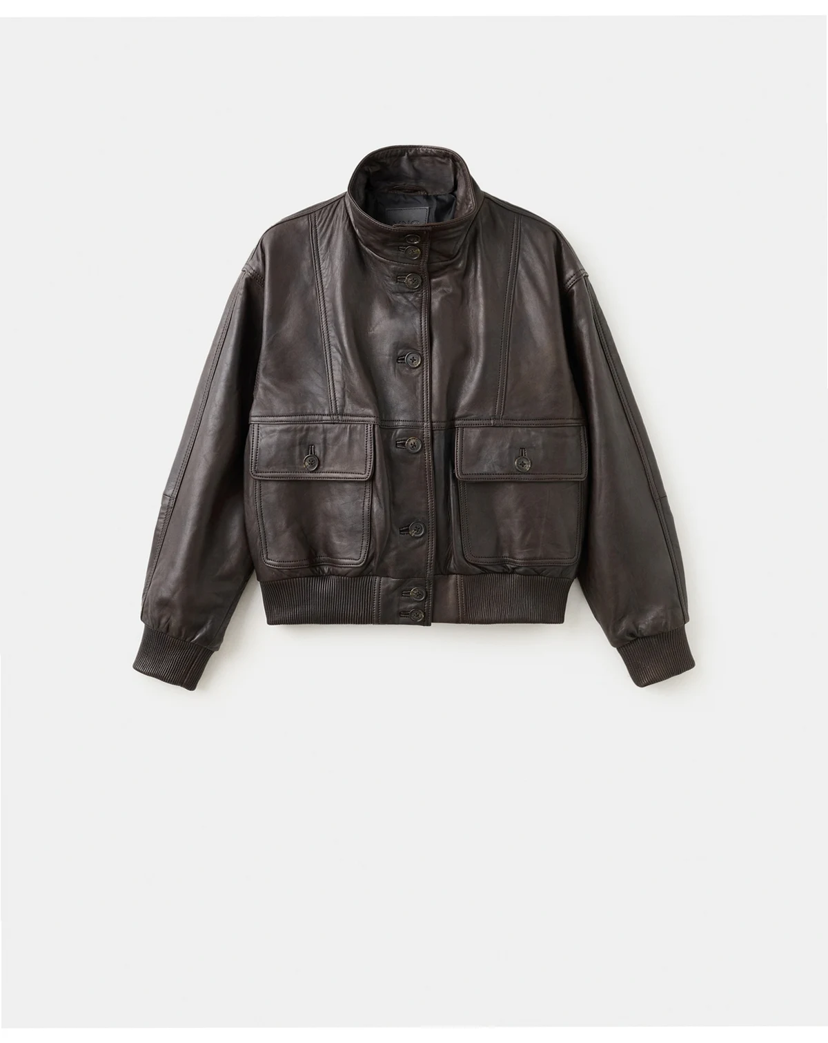 Women's Oversize Leather Biker Jacket