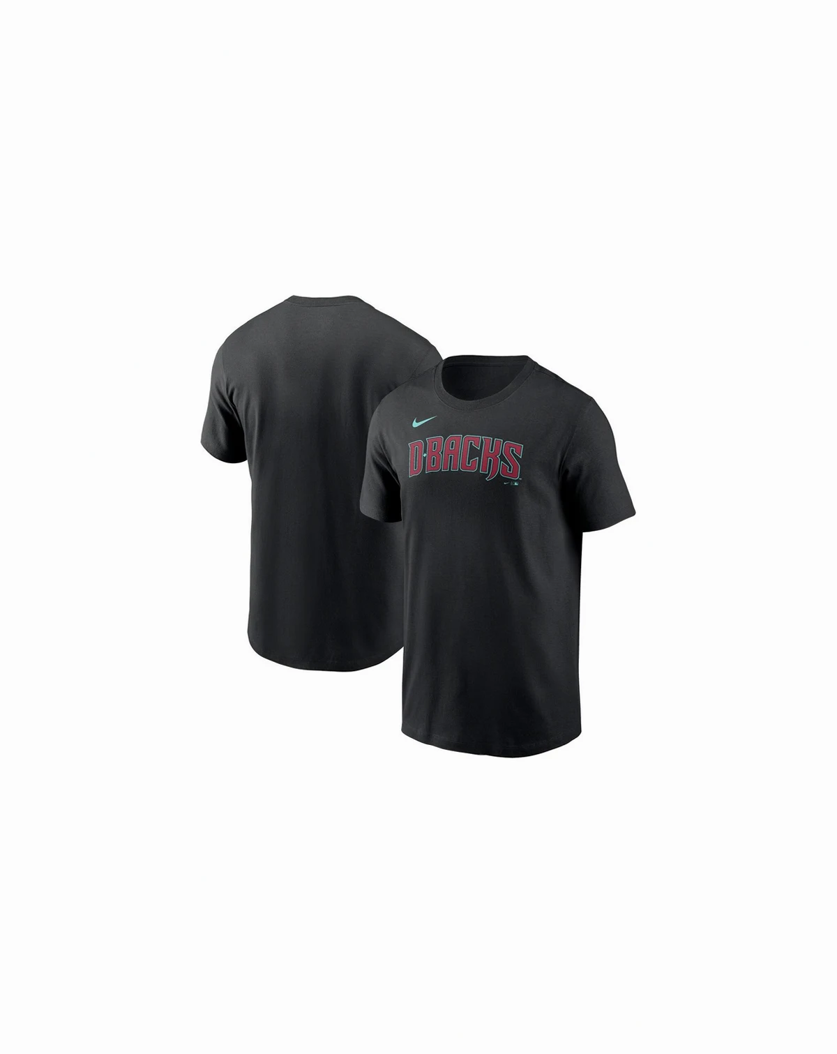 Men's Black Arizona Diamondbacks Wordmark T-shirt