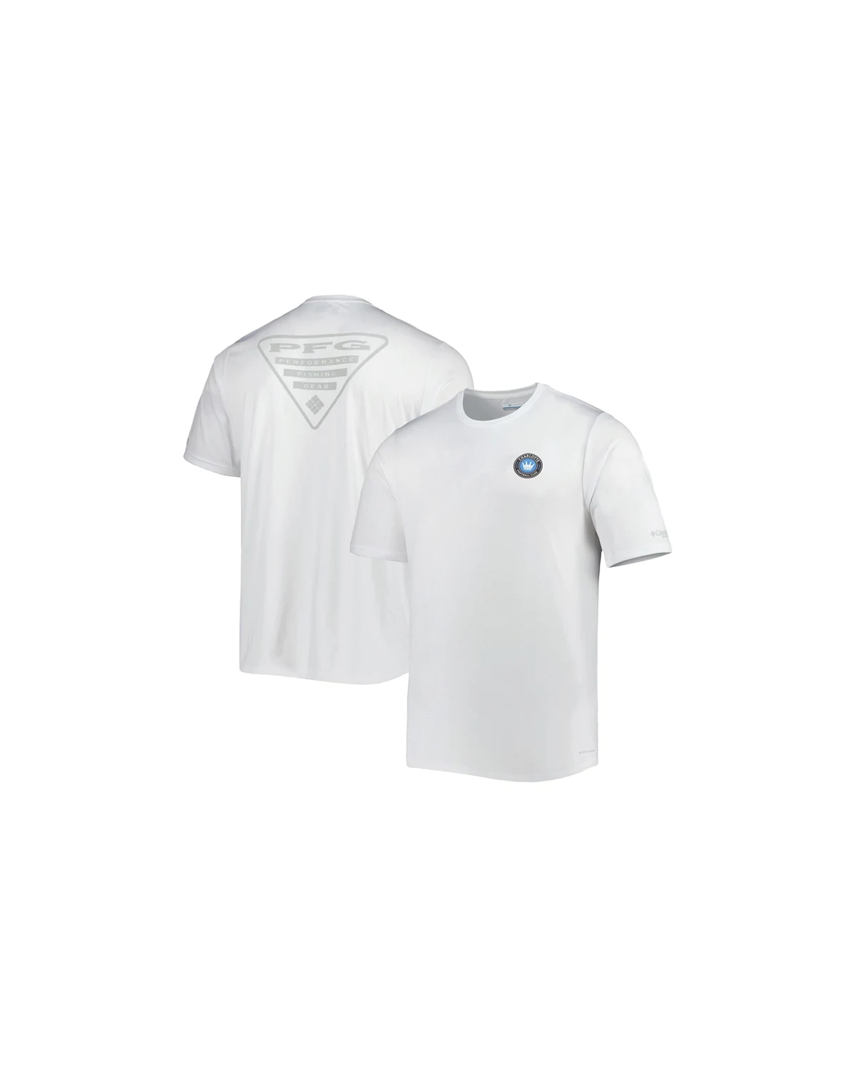Men's White Charlotte FC Terminal Tackle Omni-Shade T-shirt